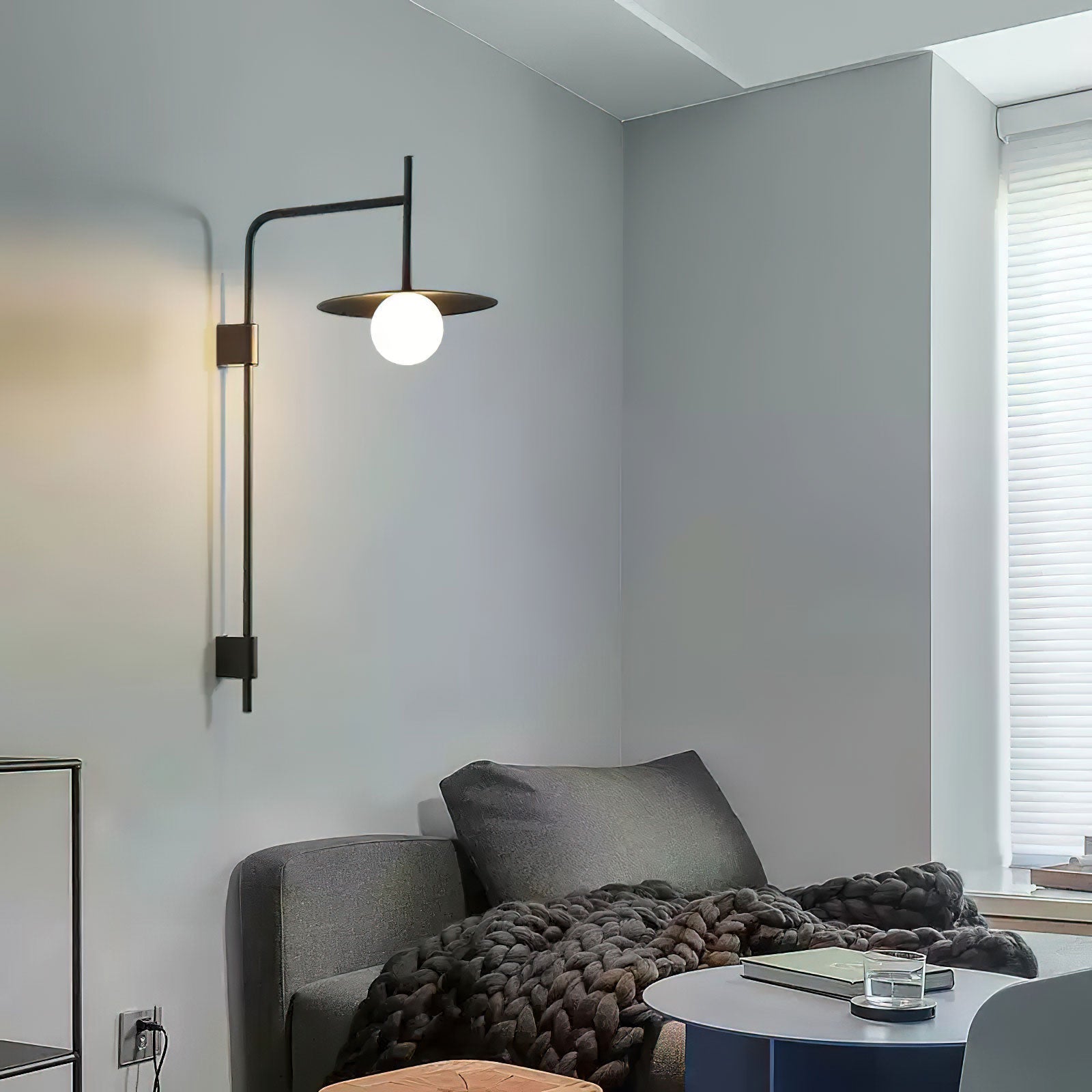 Elsie Wall Light Modern Minimalist Glass - Letslighting