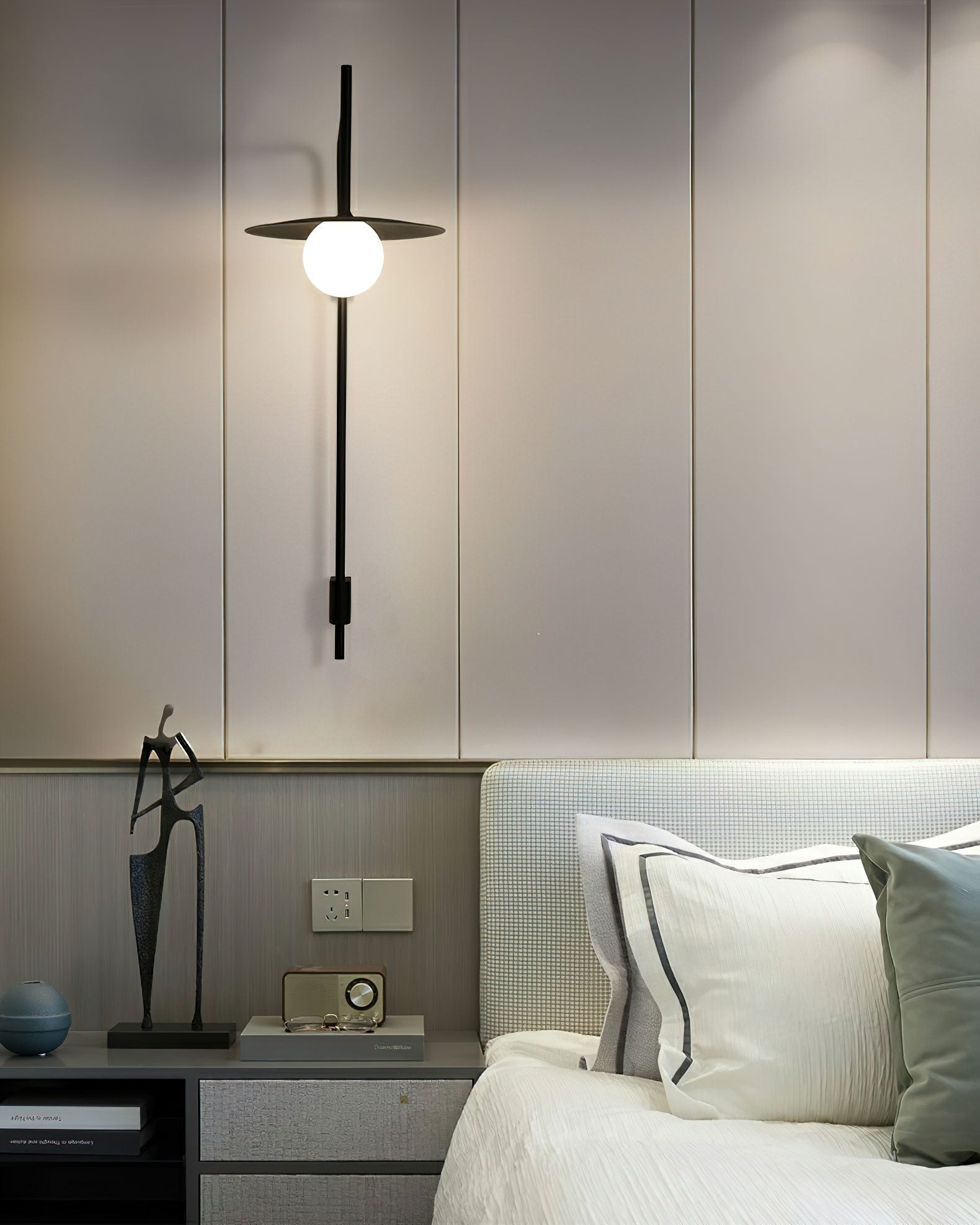 Elsie Wall Light Modern Minimalist Glass - Letslighting