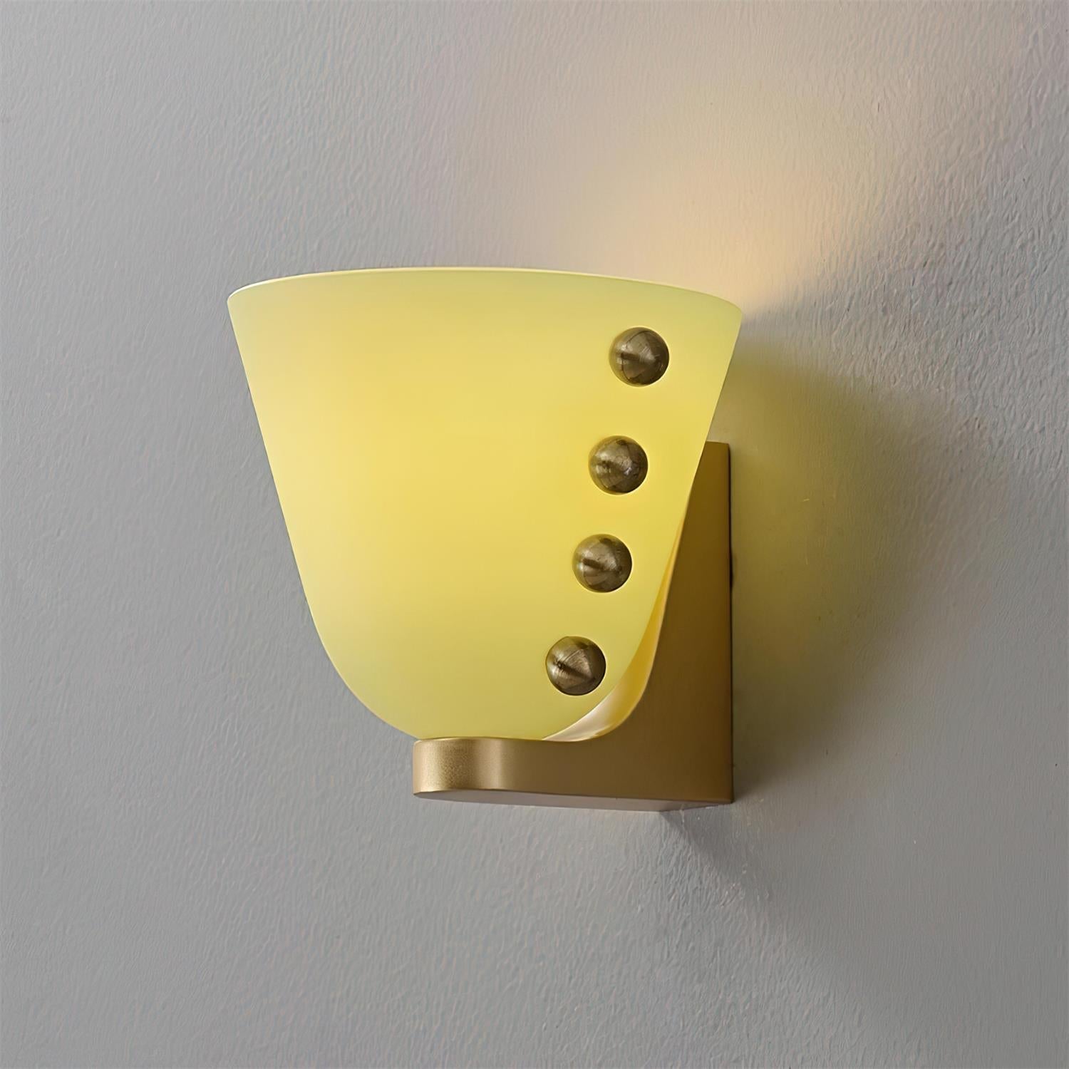 Gemma Wall Lamp with Studded Gemstone-Inspired - Letslighting
