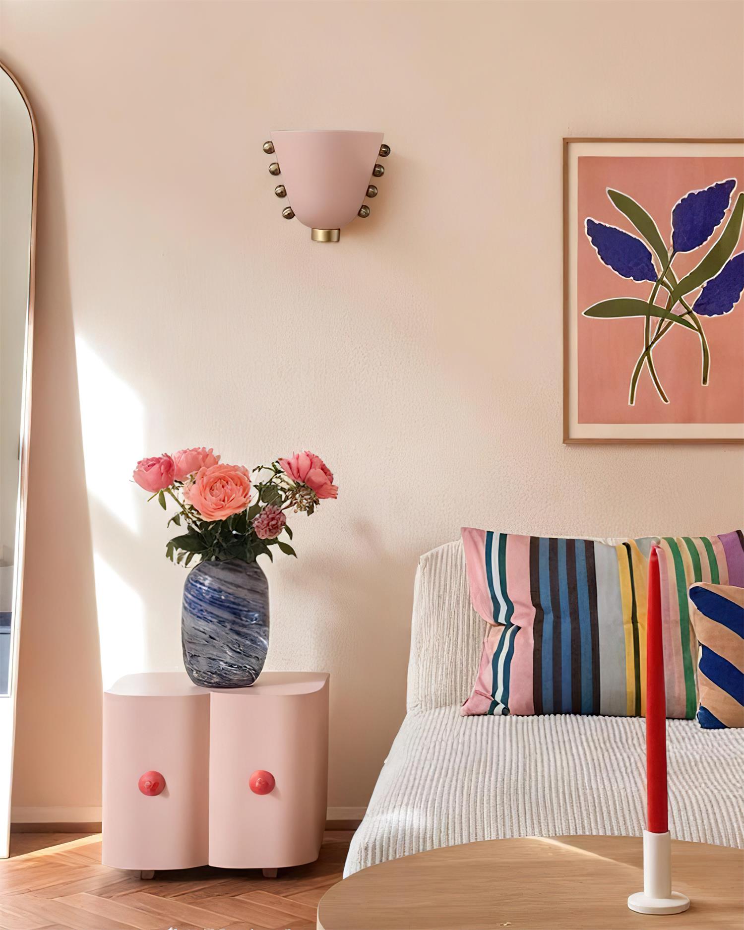 Gemma Wall Lamp with Studded Gemstone-Inspired - Letslighting