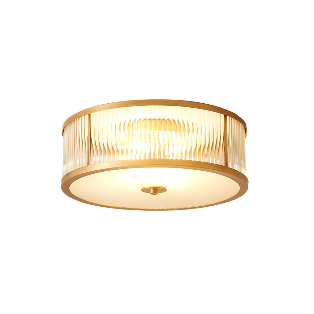 Avvynila Modern Minimalist Brass Glass CeIling Lamp - Letslighting
