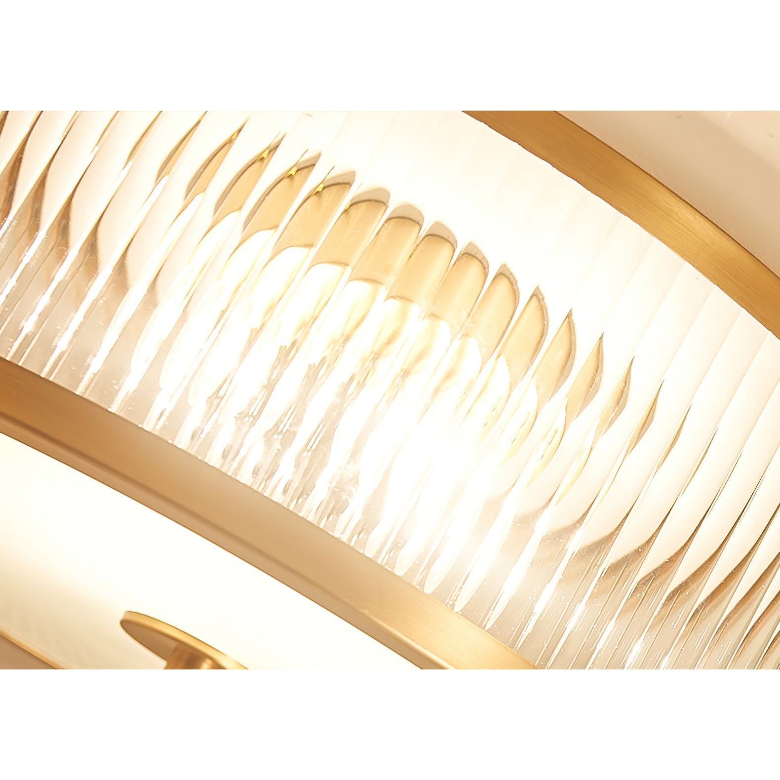 Avvynila Modern Minimalist Brass Glass CeIling Lamp - Letslighting