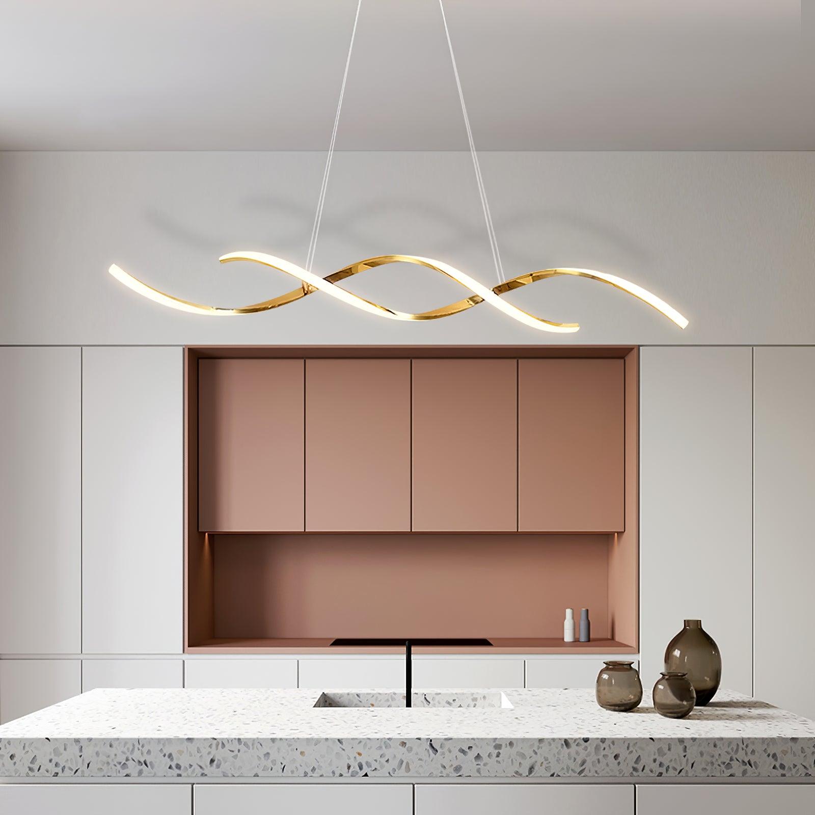 Wavora Gentle Waves Pendant Light - Letslighting