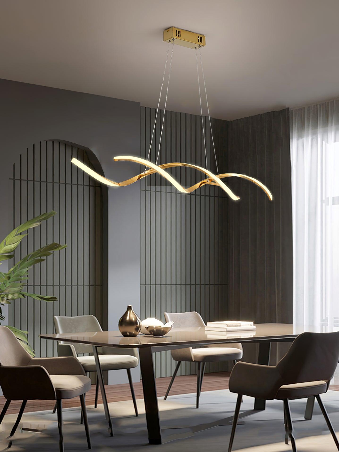 Wavora Gentle Waves Pendant Light - Letslighting