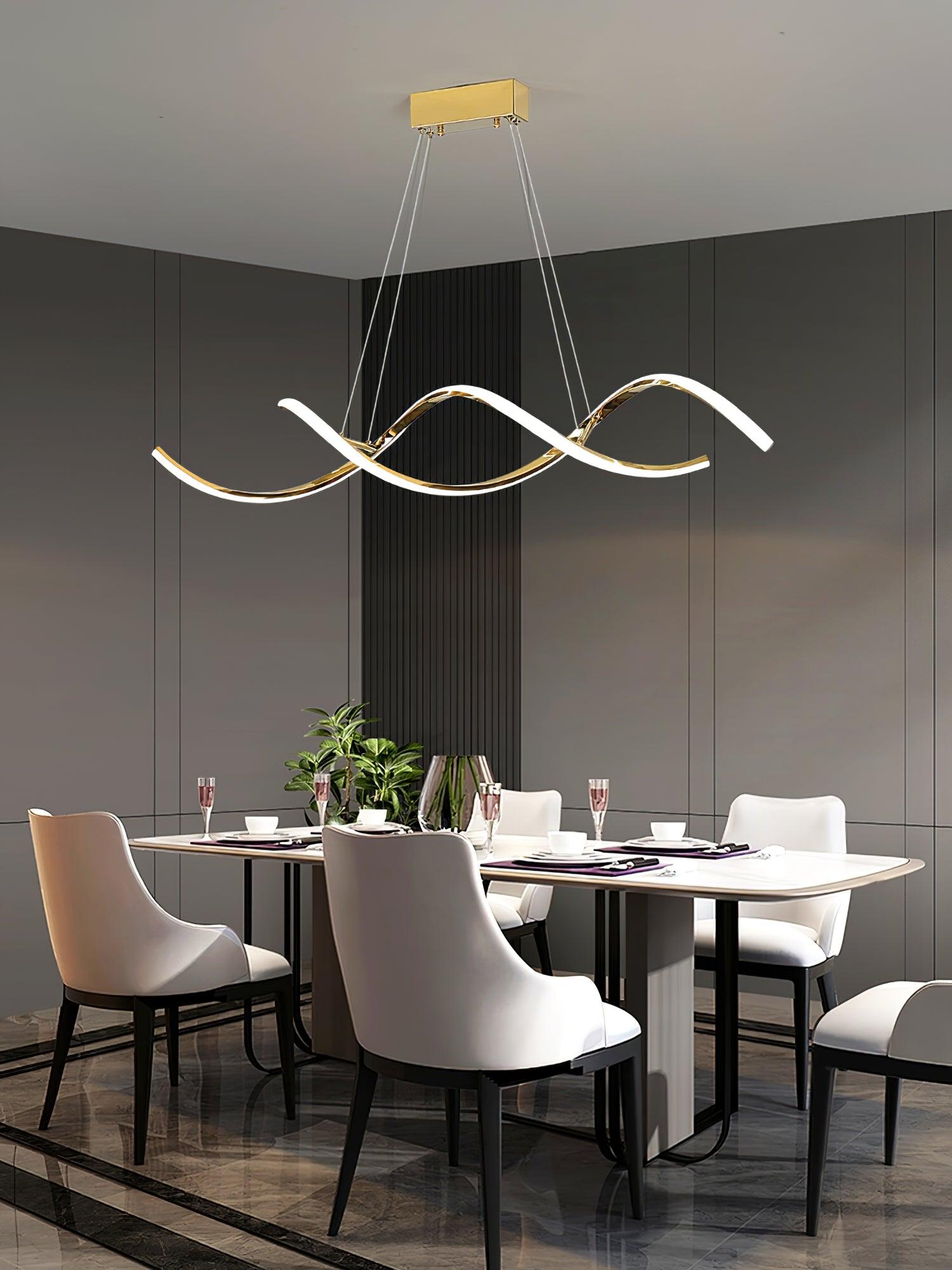 Wavora Gentle Waves Pendant Light - Letslighting