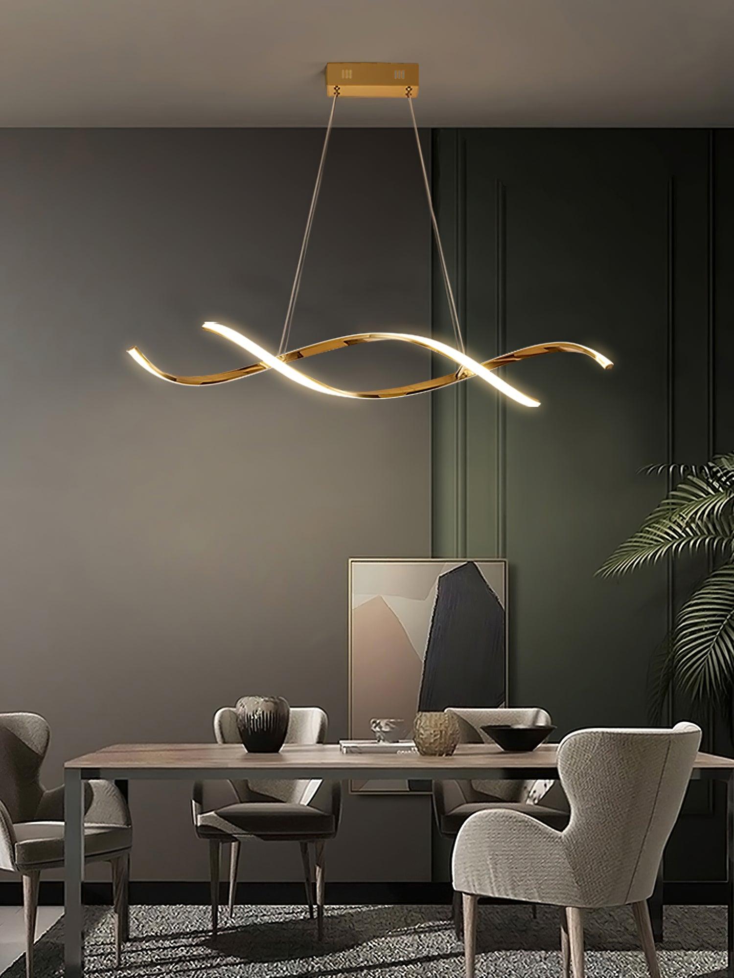 Wavora Gentle Waves Pendant Light - Letslighting