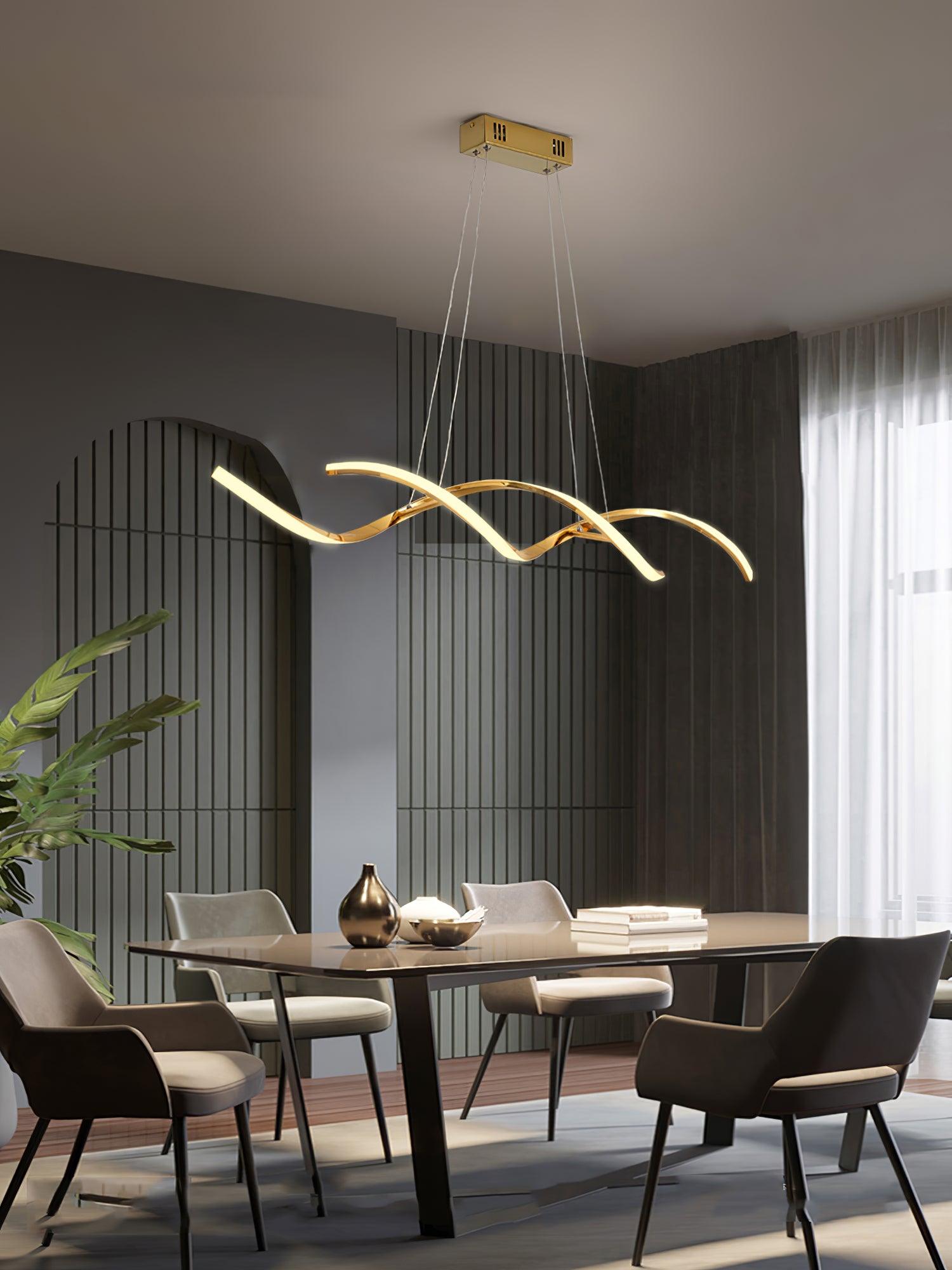 Wavora Gentle Waves Pendant Light - Letslighting