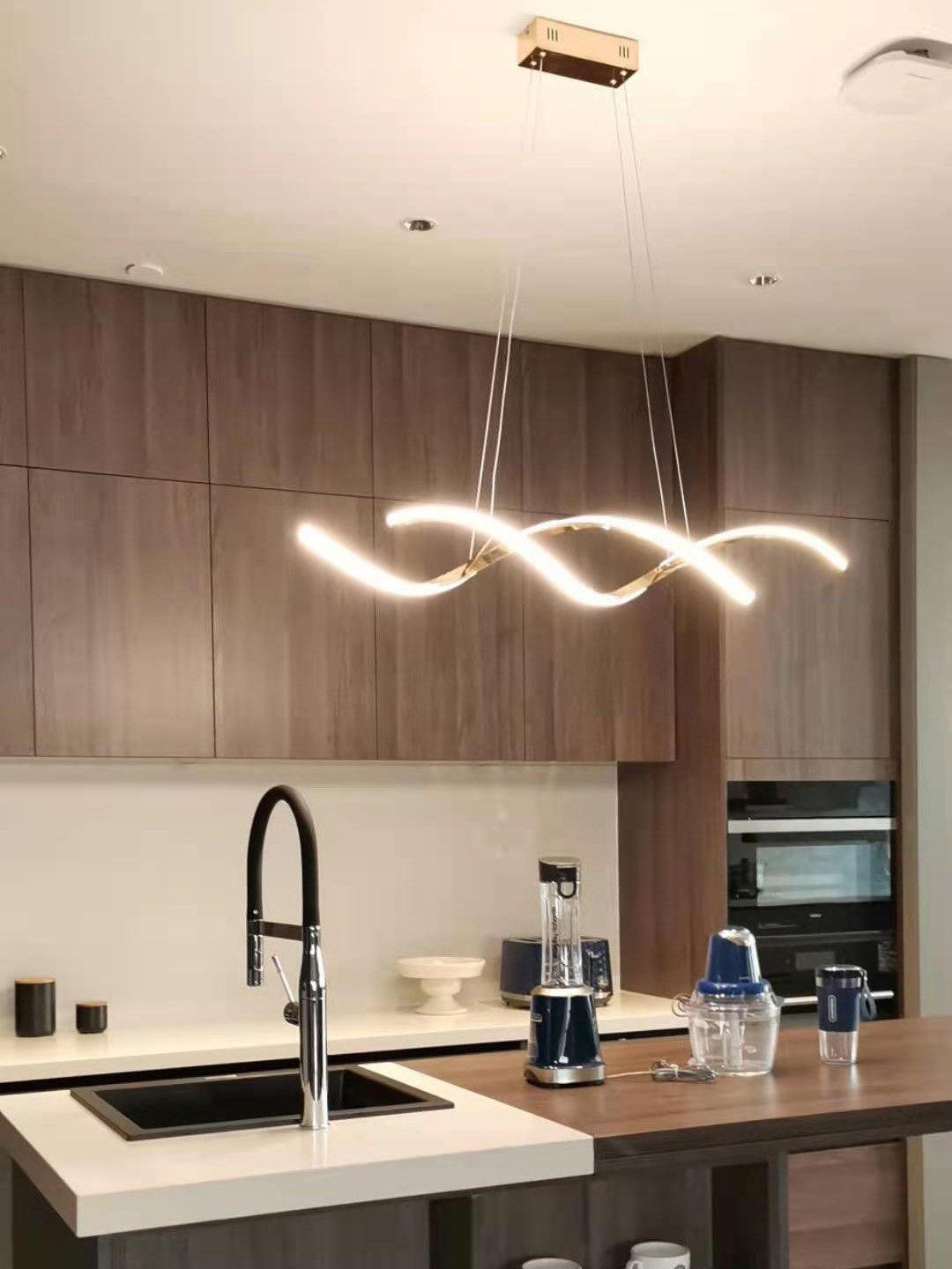 Wavora Gentle Waves Pendant Light - Letslighting