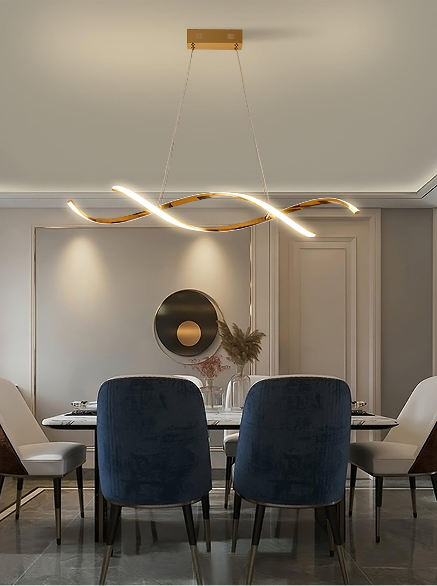 Wavora Gentle Waves Pendant Light - Letslighting
