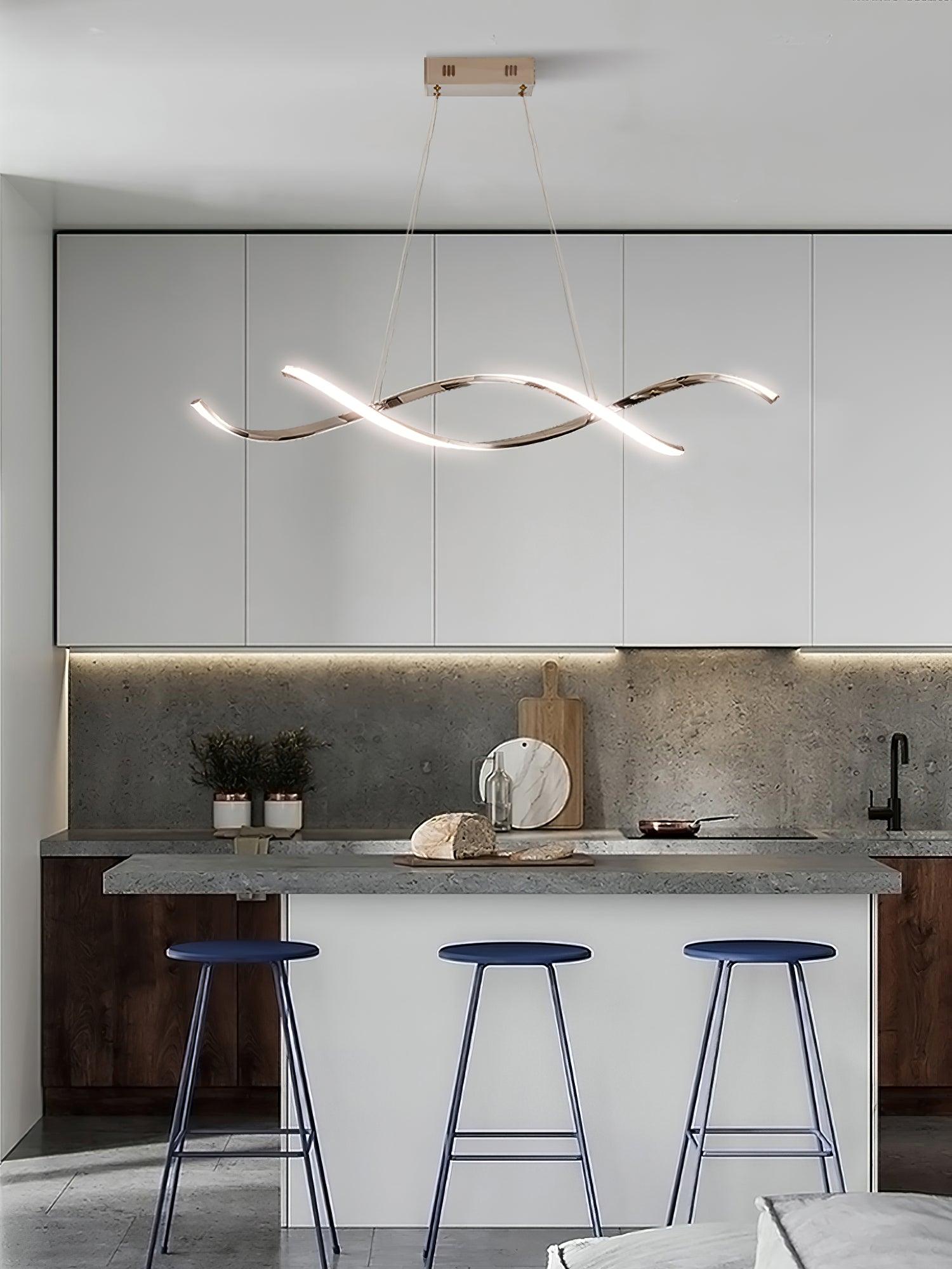 Wavora Gentle Waves Pendant Light - Letslighting