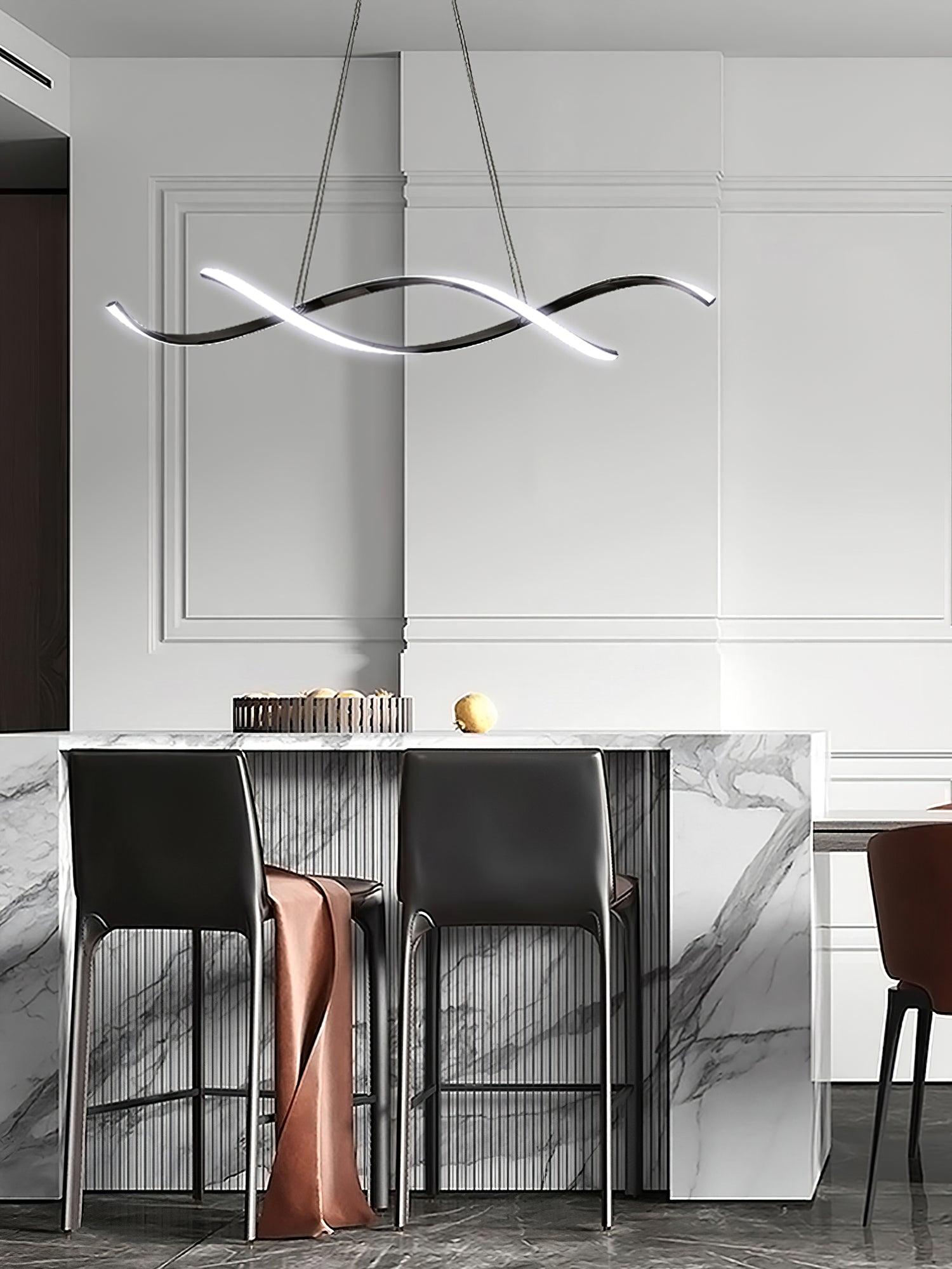 Wavora Gentle Waves Pendant Light - Letslighting