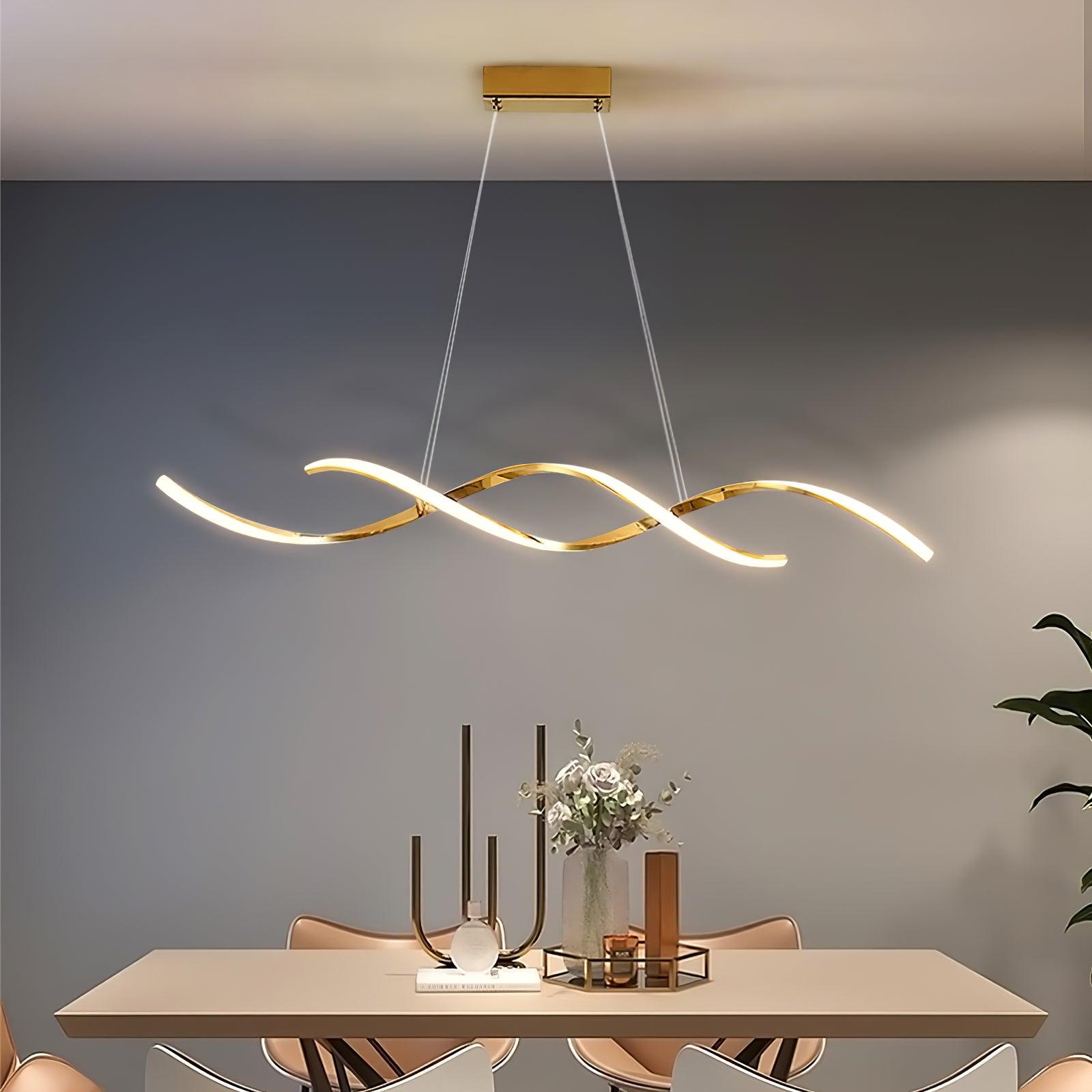 Wavora Gentle Waves Pendant Light - Letslighting