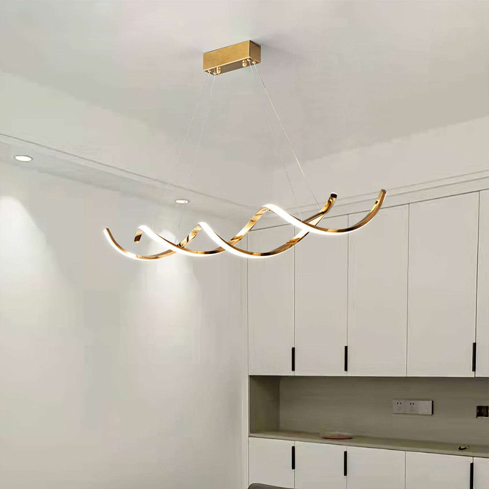 Wavora Gentle Waves Pendant Light - Letslighting