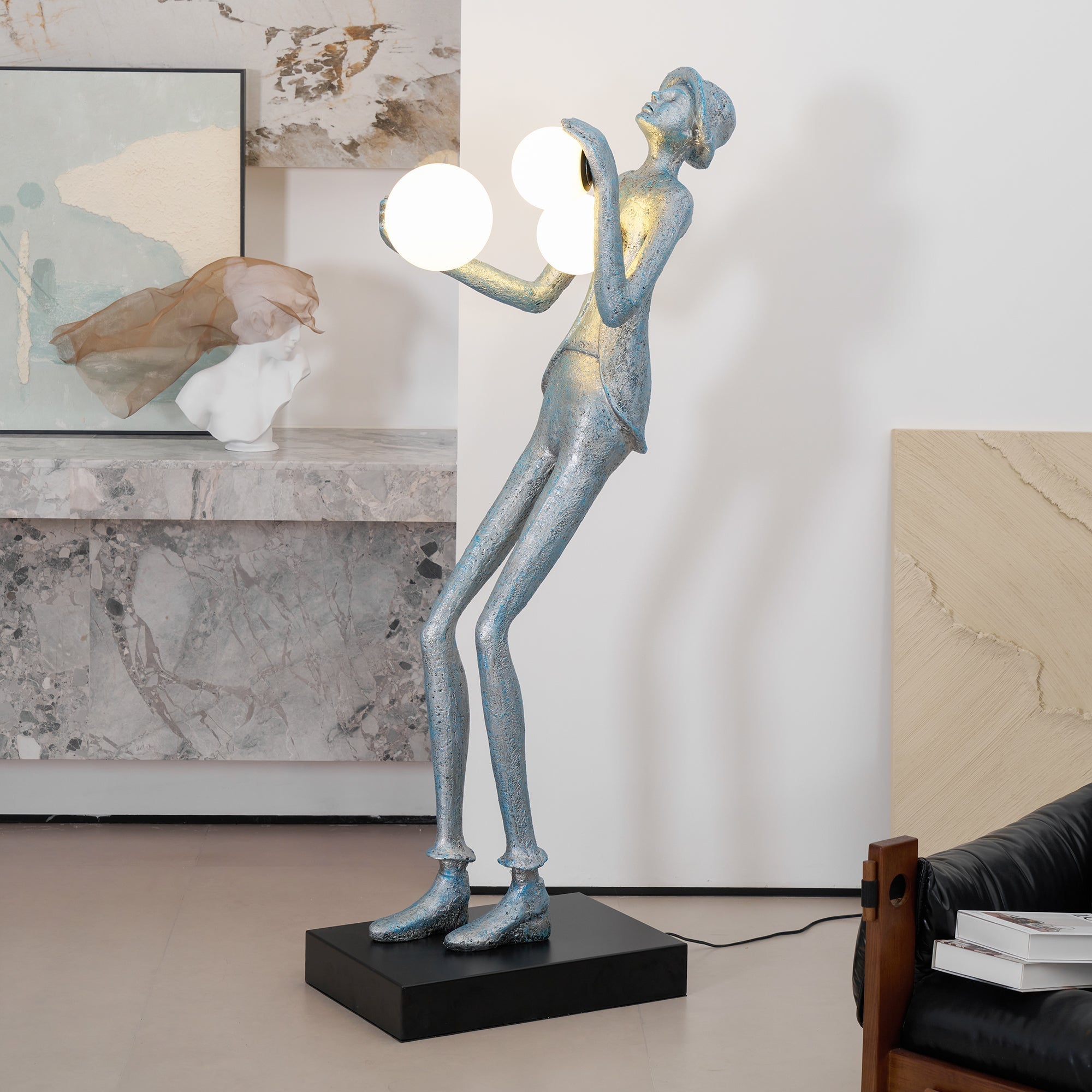 Evlirir Artistic Bronze Floor Lamp - Letslighting