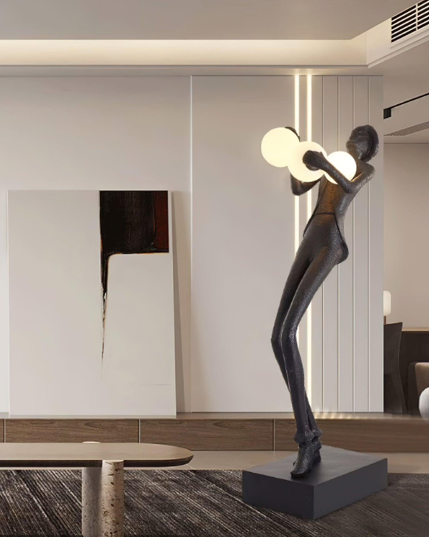 Evlirir Artistic Bronze Floor Lamp - Letslighting
