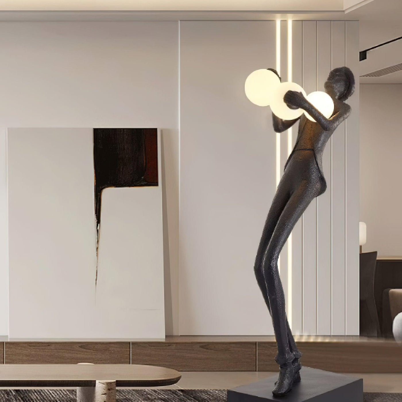 Evlirir Artistic Bronze Floor Lamp - Letslighting