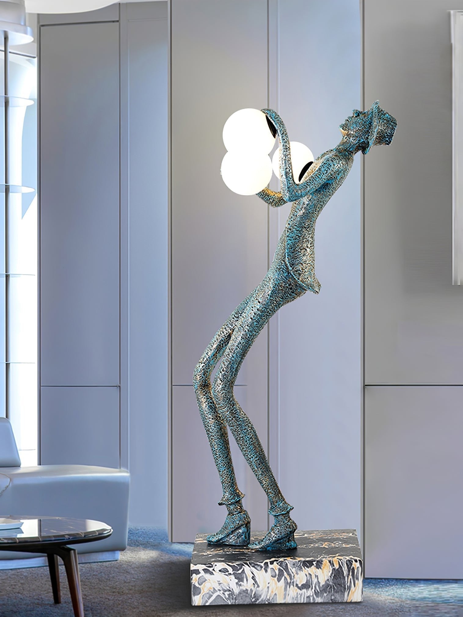 Evlirir Artistic Bronze Floor Lamp - Letslighting