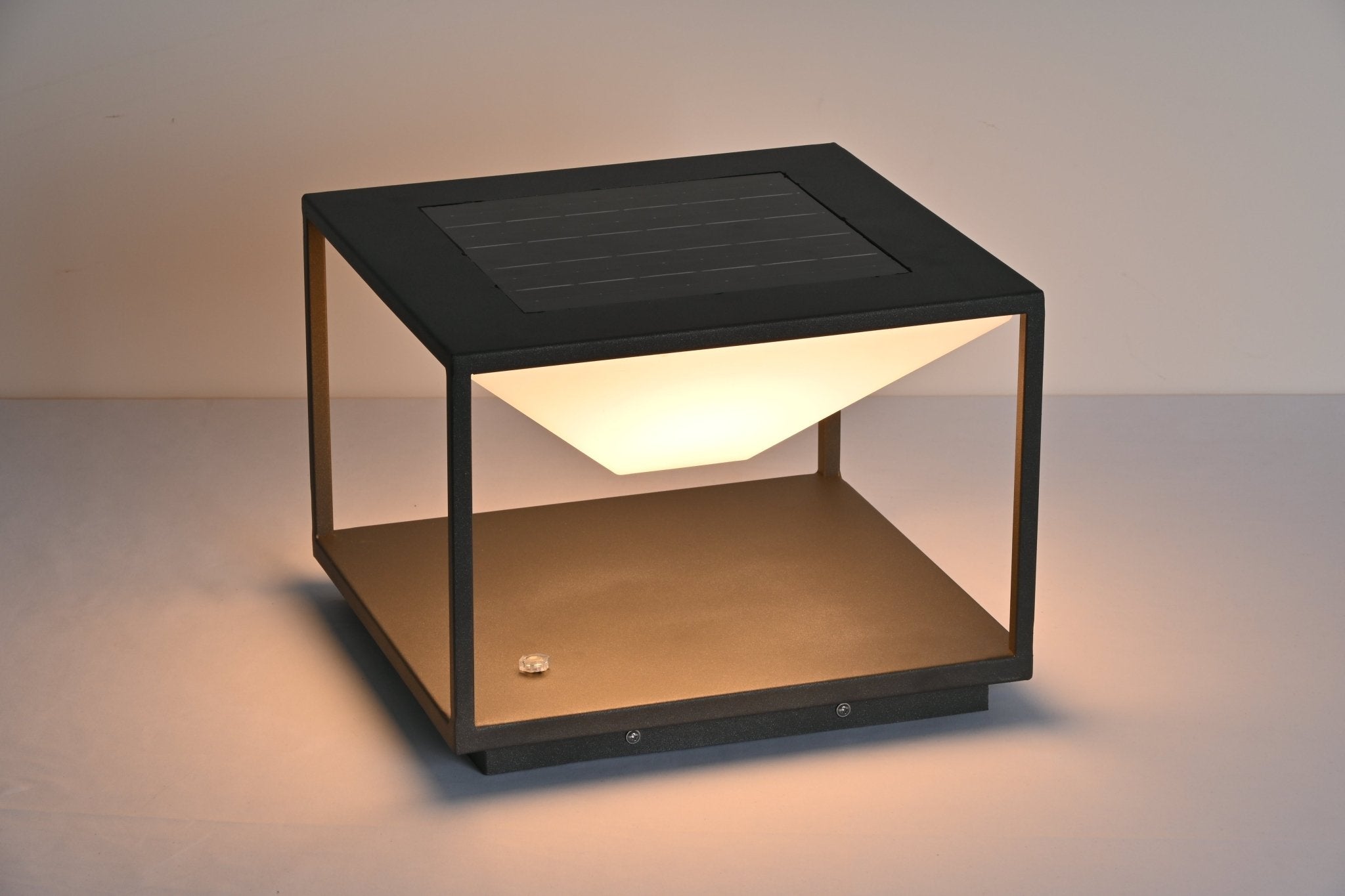 Ray Geo Frame Solar Outdoor Light - Letslighting