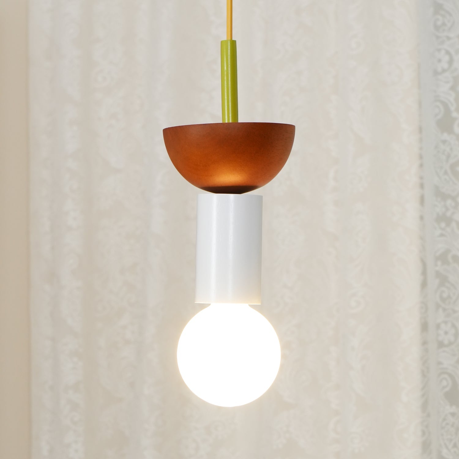 Elena Modern Wood Pendant Light - Letslighting