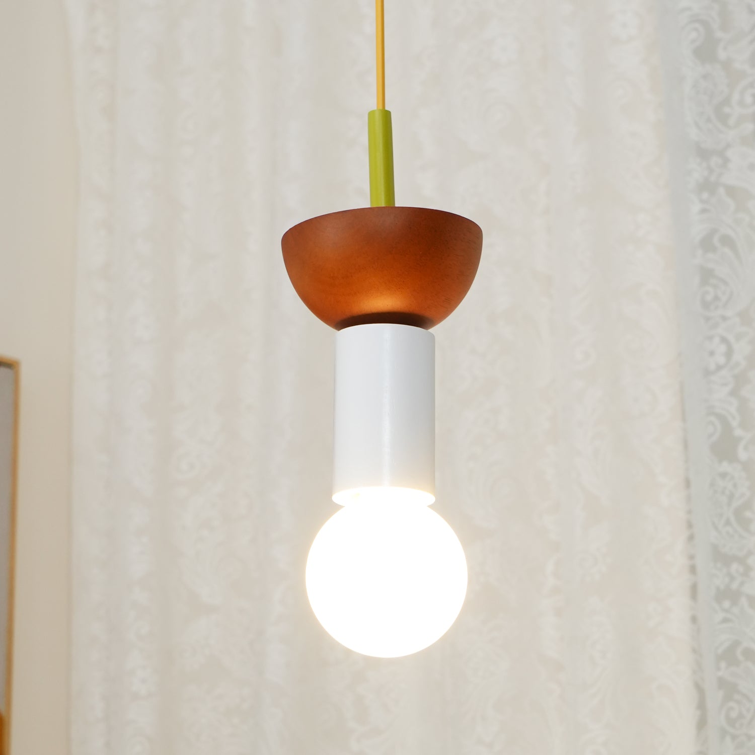 Elena Modern Wood Pendant Light - Letslighting