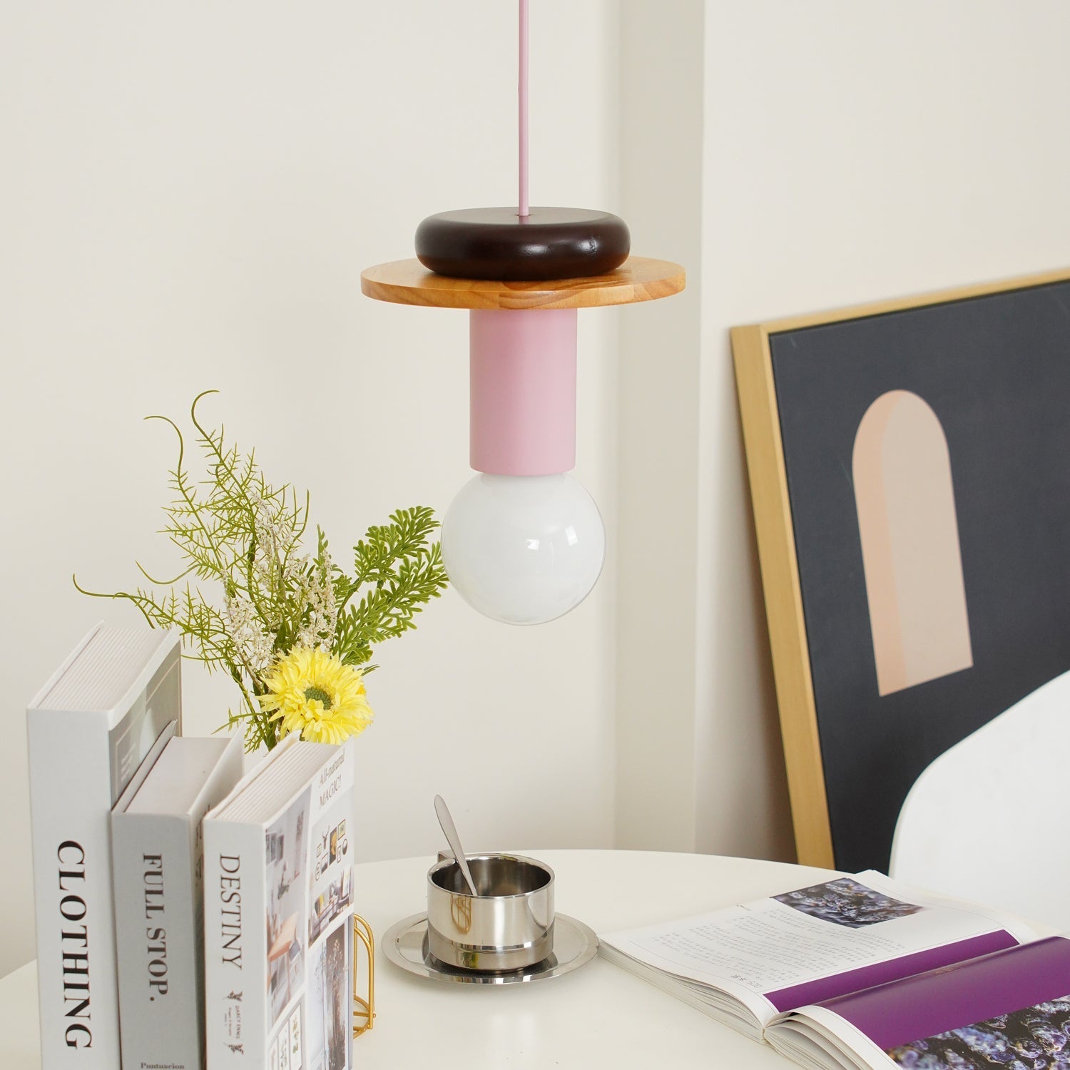 Elena Modern Wood Pendant Light - Letslighting