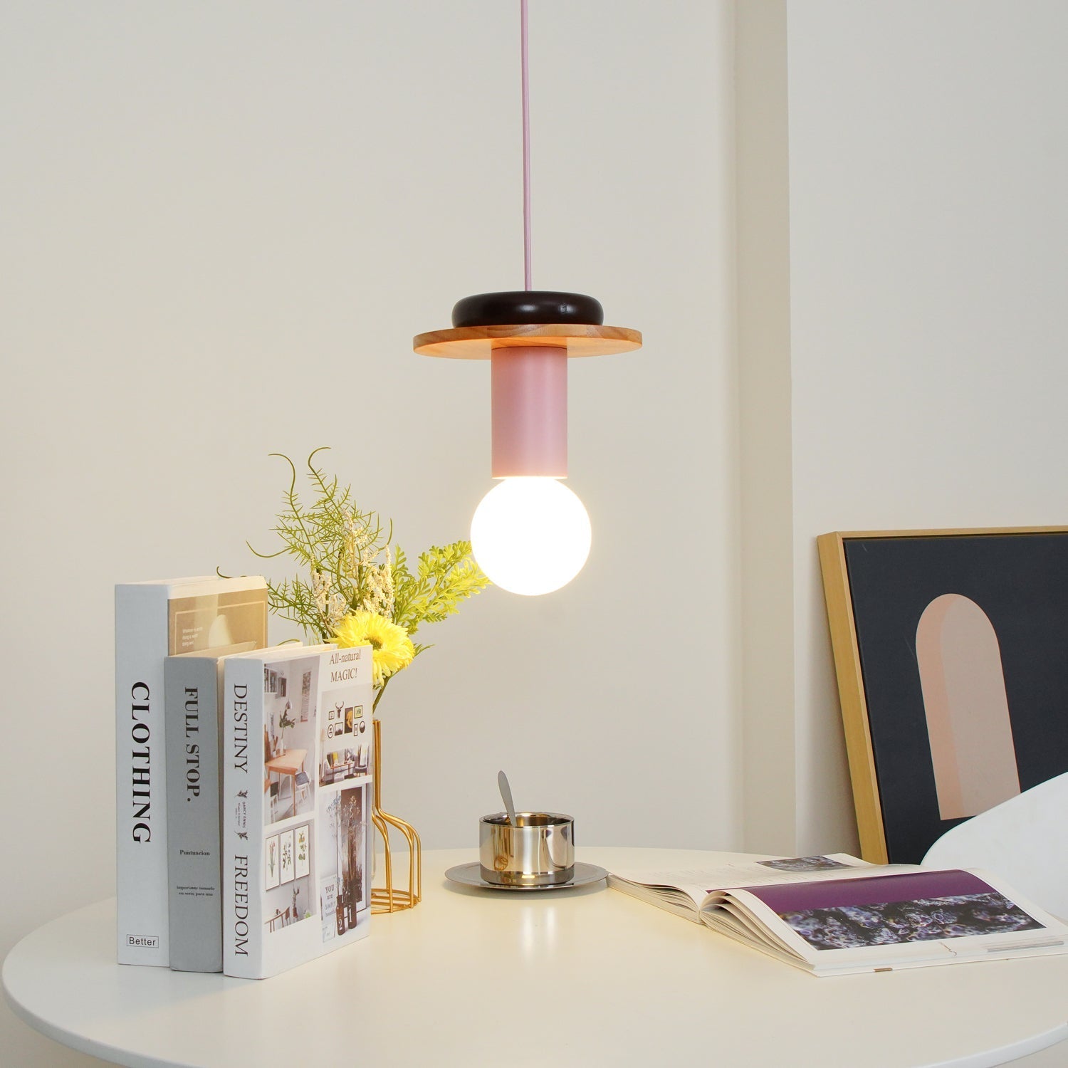 Elena Modern Wood Pendant Light - Letslighting