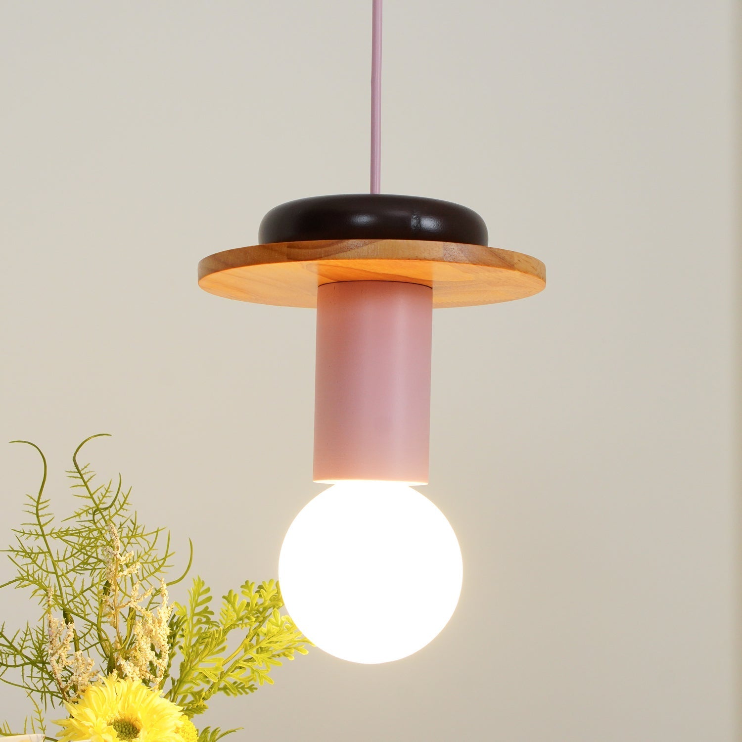 Elena Modern Wood Pendant Light - Letslighting