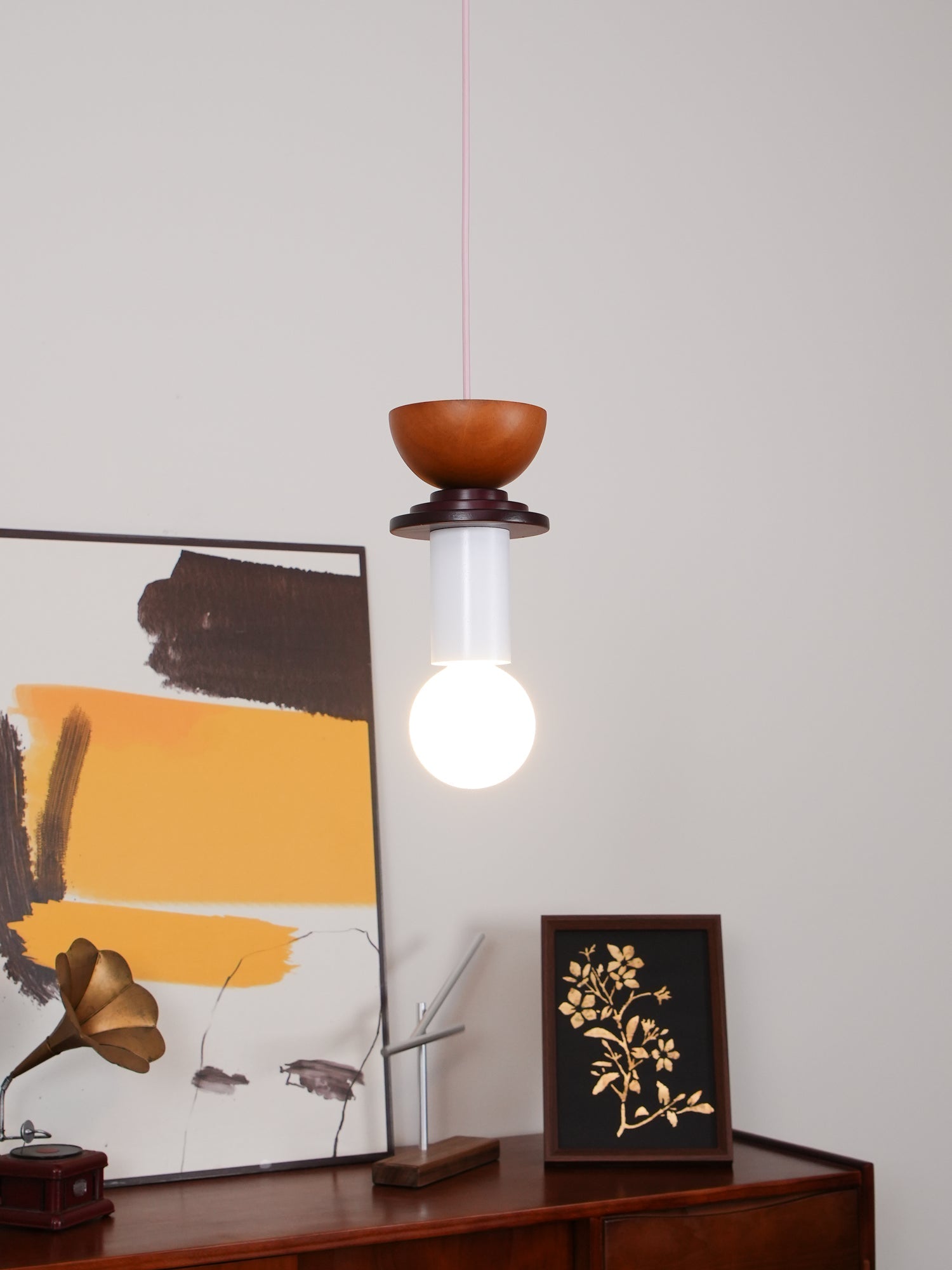 Elena Modern Wood Pendant Light - Letslighting
