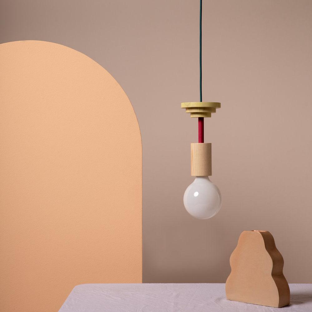Elena Modern Wood Pendant Light - Letslighting