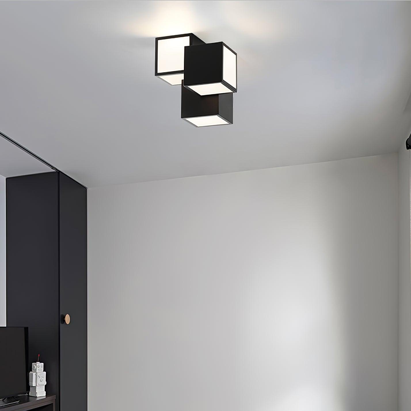 Evsilarae Modern Minimalist Geometric Ceiling Lamp - Letslighting