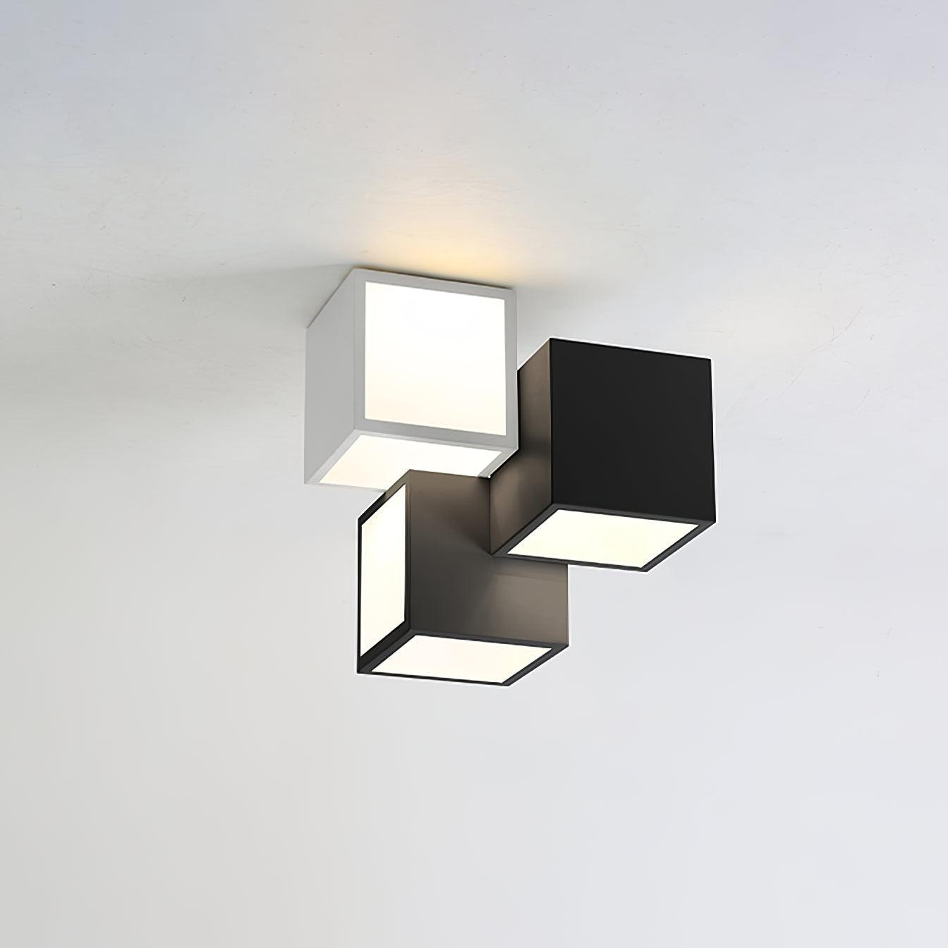 Evsilarae Modern Minimalist Geometric Ceiling Lamp - Letslighting