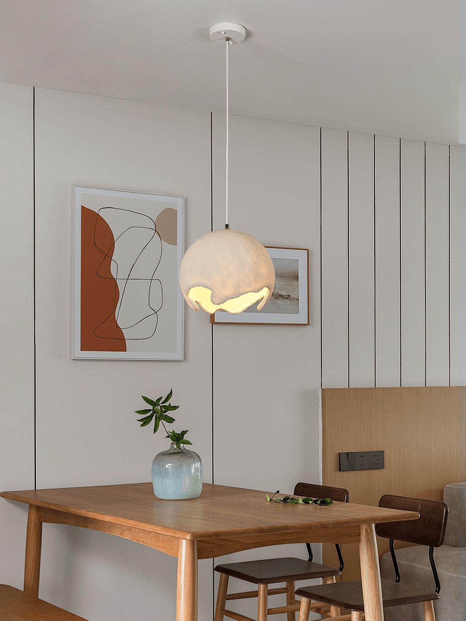 Patrick Wabi-Sabi Resin Pendant Light - Letslighting