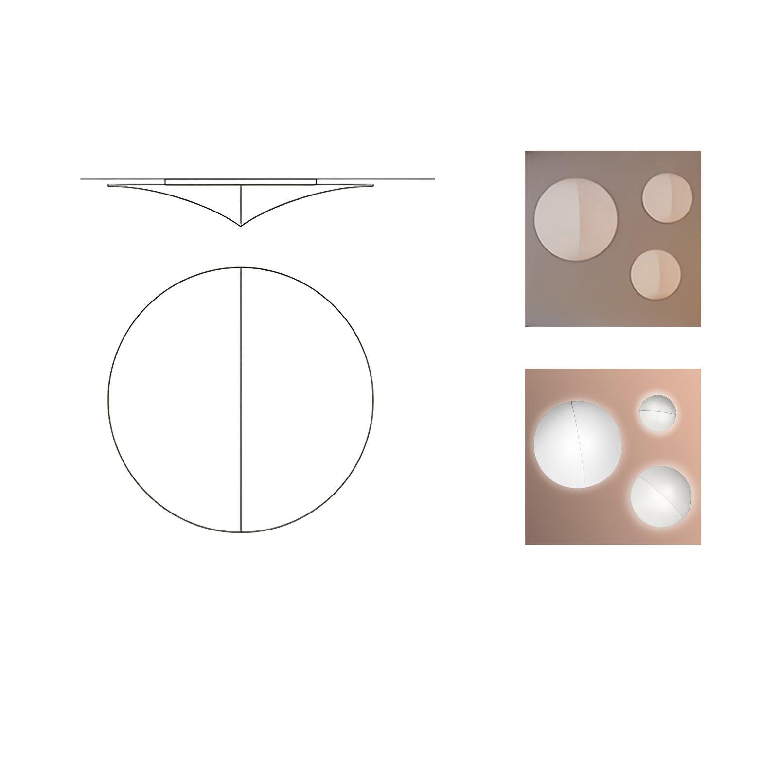 Lumina Minimalist Fabric Wall lamp - Letslighting