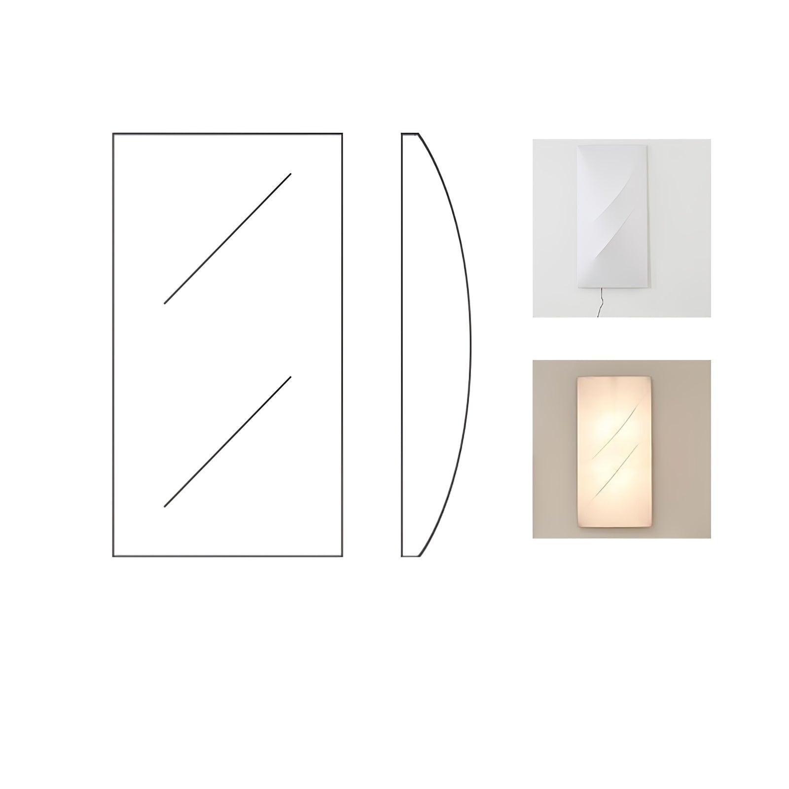 Lumina Minimalist Fabric Wall lamp - Letslighting