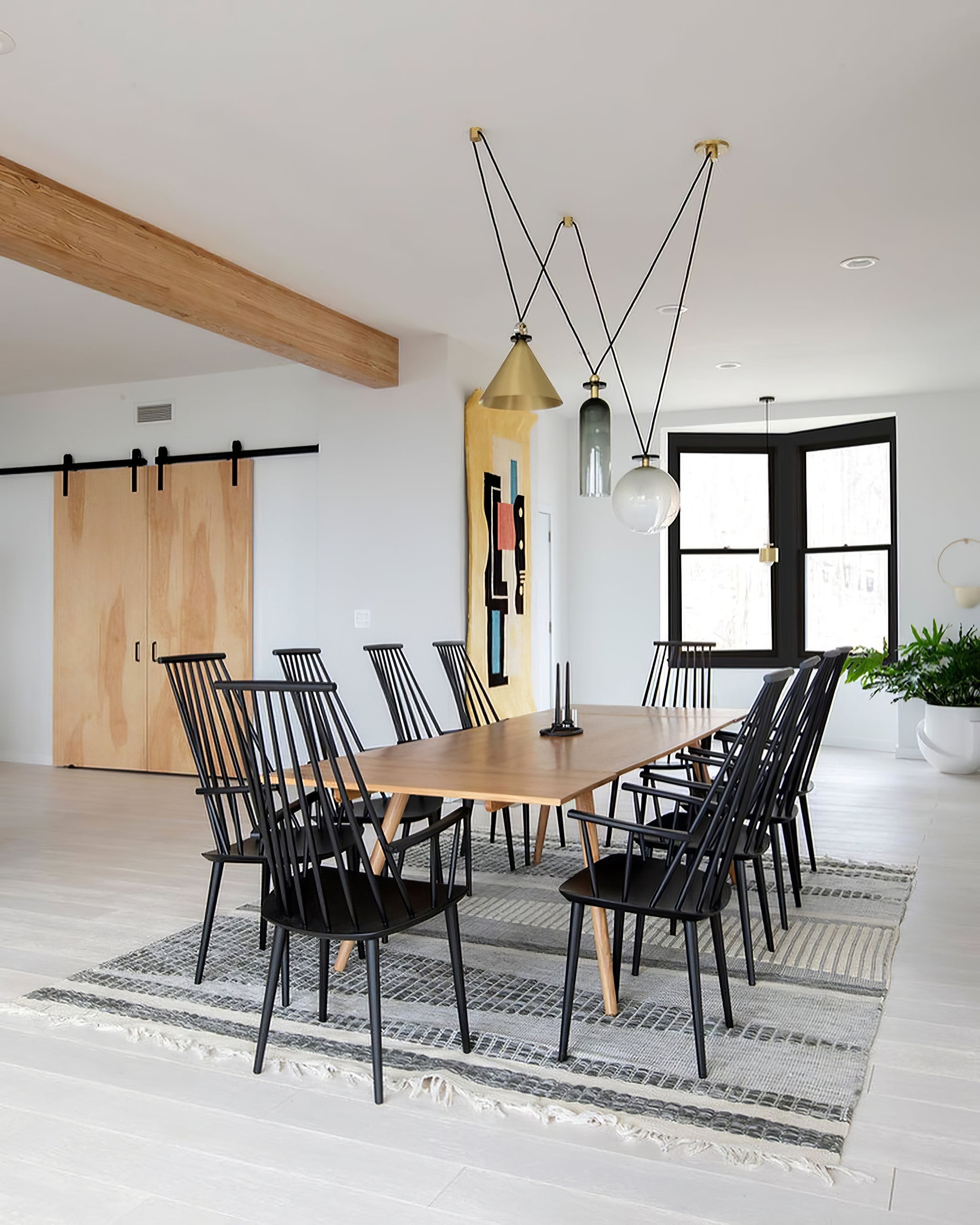 Lustra Chandelier Geometric Shape Art - Letslighting