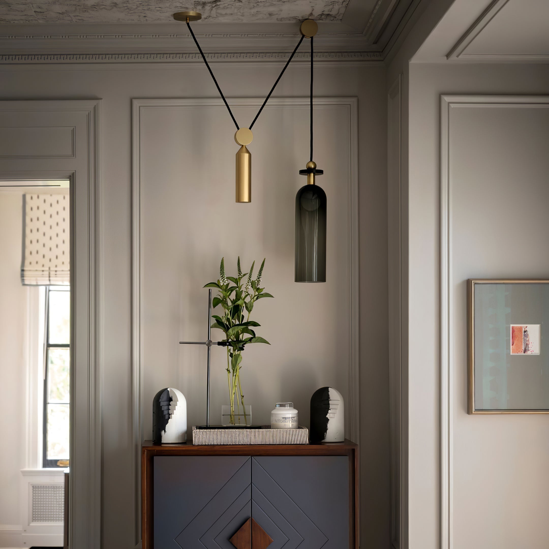 Lustra Chandelier Geometric Shape Art - Letslighting
