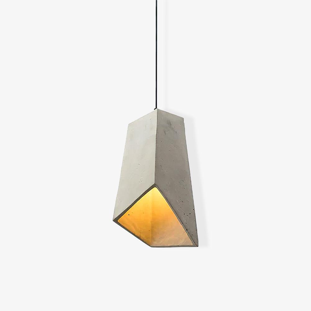 Geo Industrial Cement Pendant Light - Letslighting