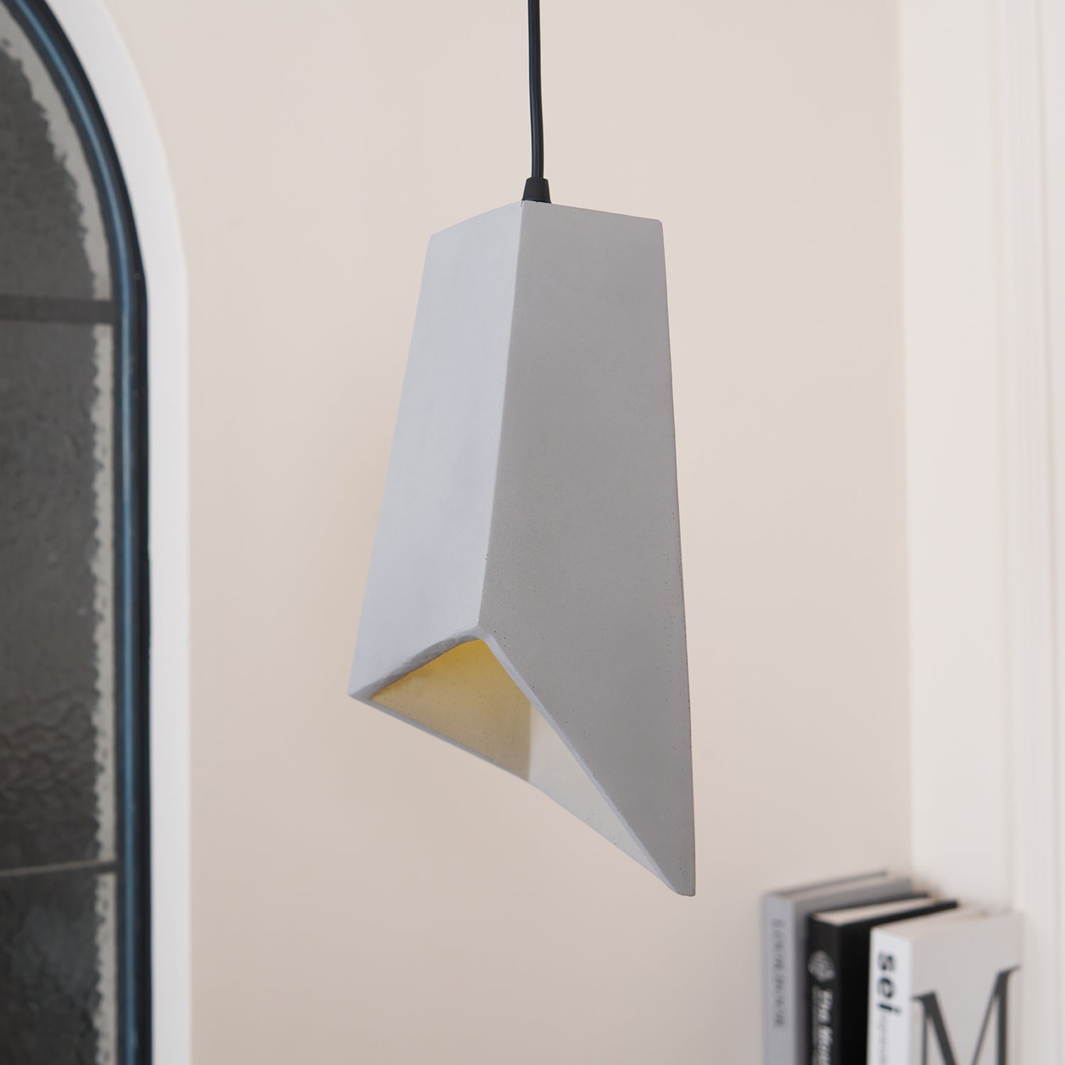Geo Industrial Cement Pendant Light - Letslighting