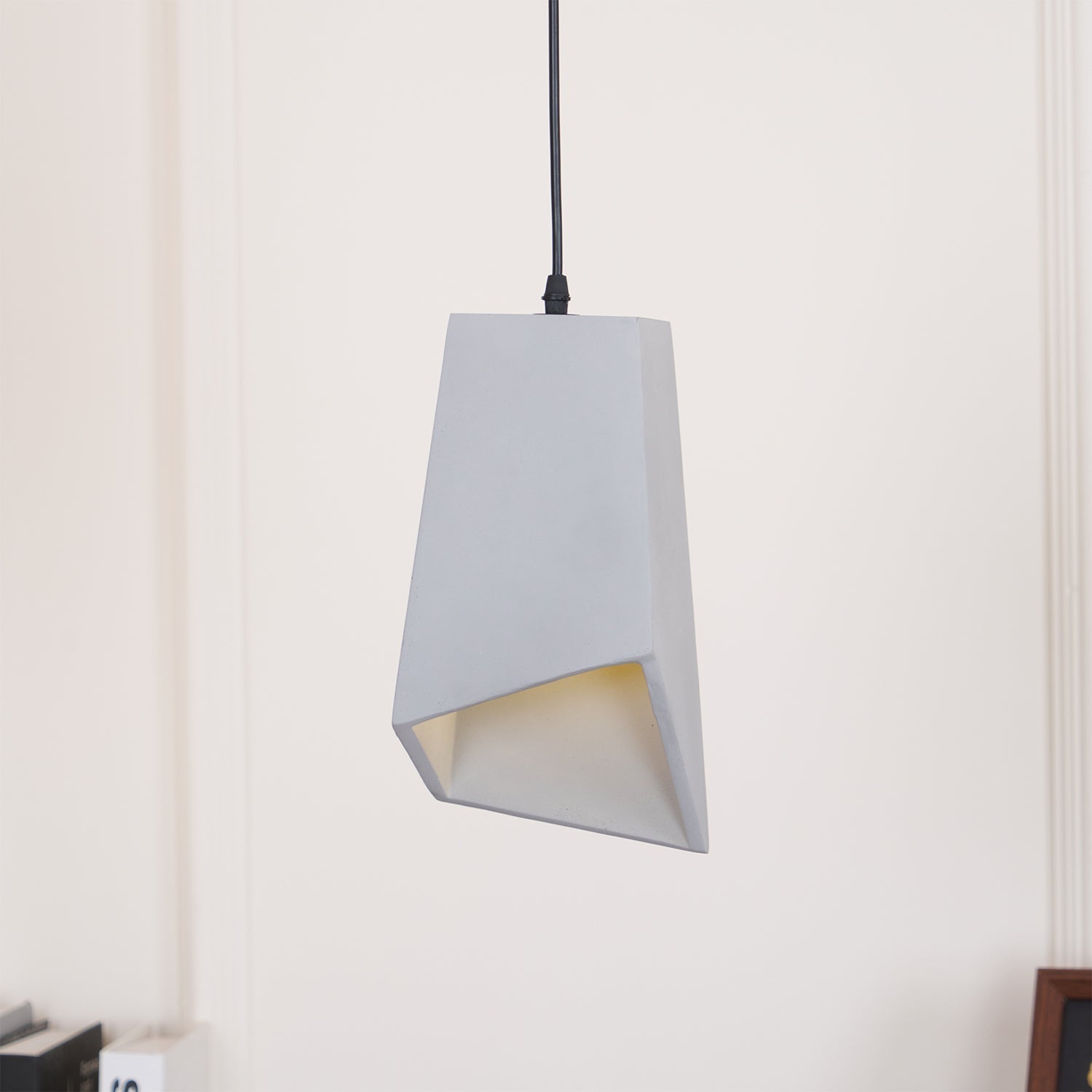 Geo Industrial Cement Pendant Light - Letslighting