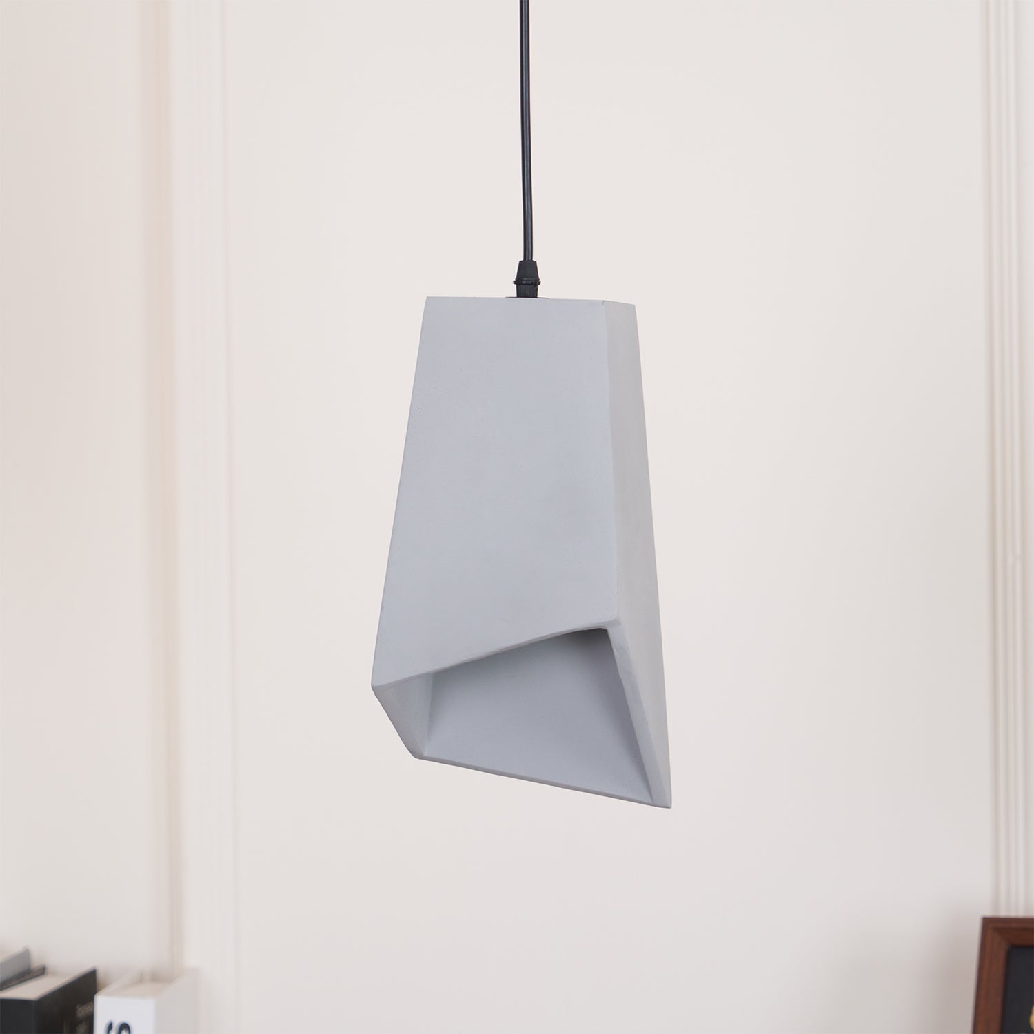 Geo Industrial Cement Pendant Light - Letslighting