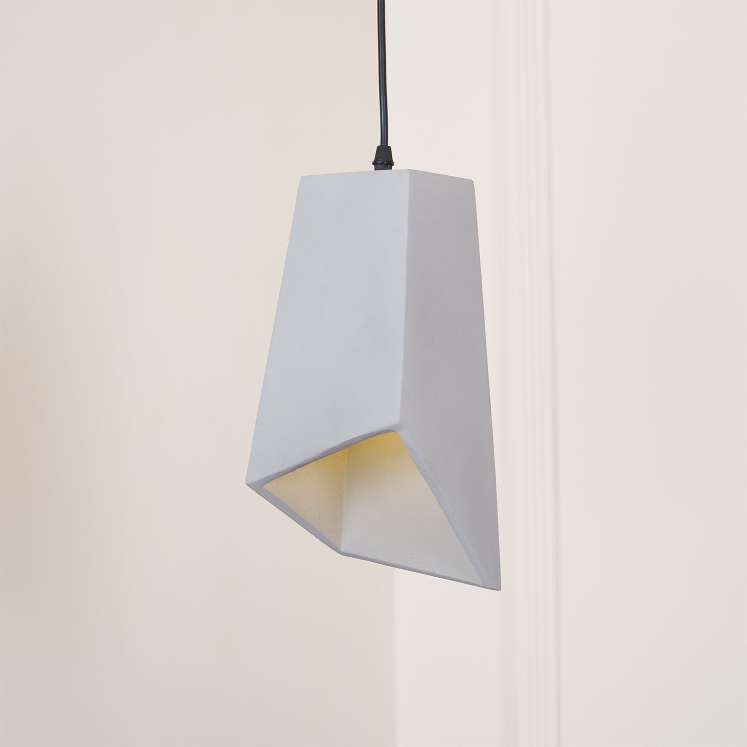 Geo Industrial Cement Pendant Light - Letslighting