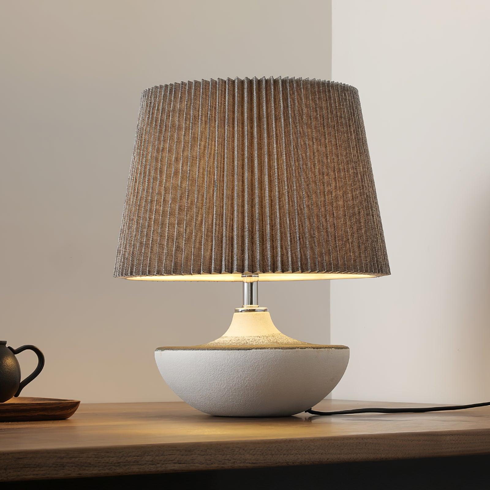 Oasis Fabric Table Lamp - Letslighting