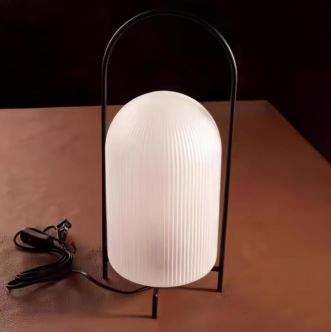 Firaie Glass Minimalist Table Lamp - Letslighting