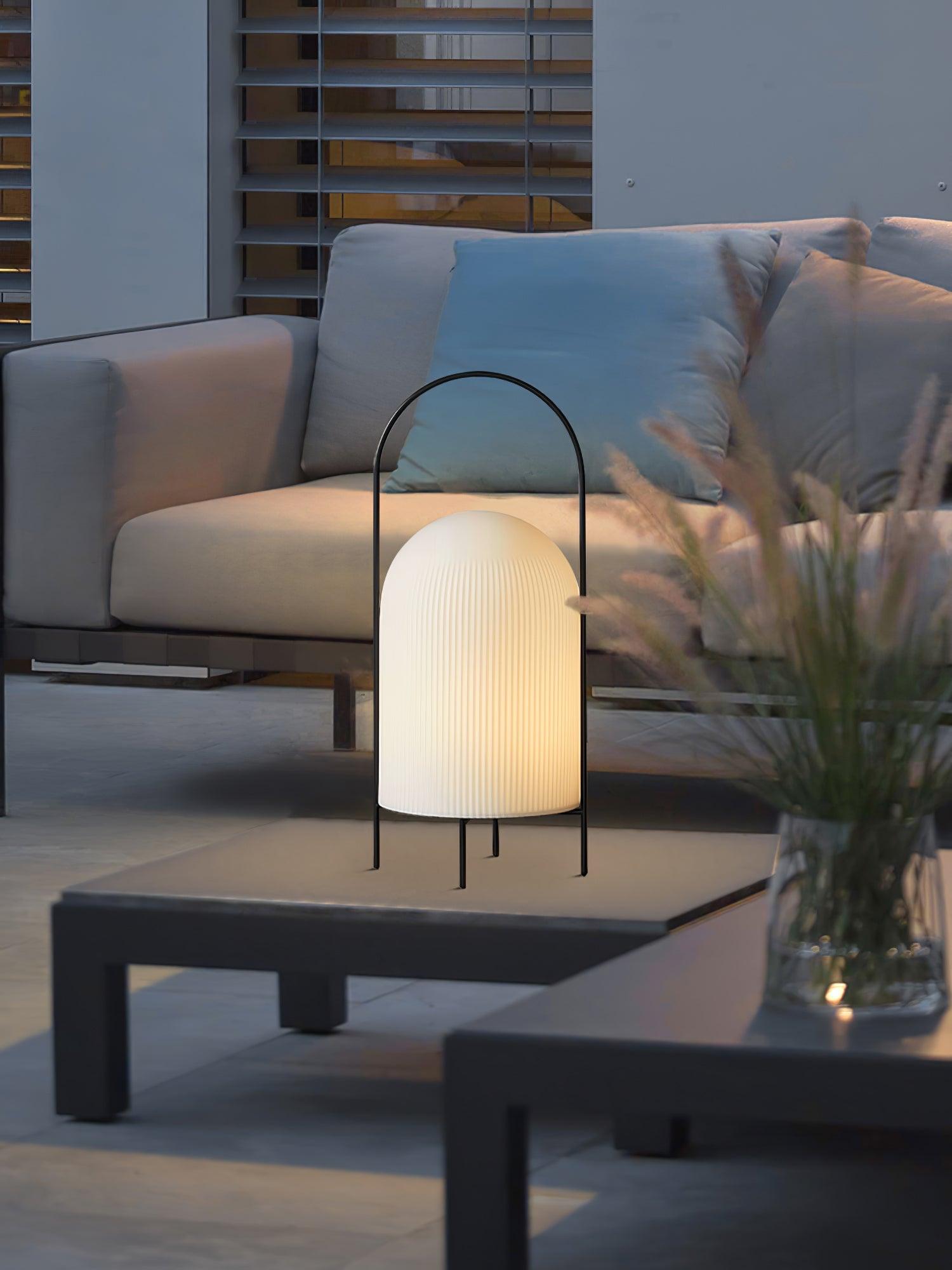 Firaie Glass Minimalist Table Lamp - Letslighting