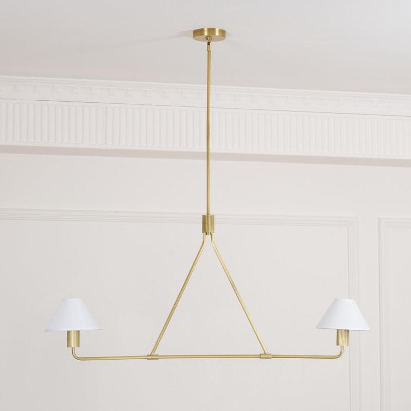Ornuvyh Vintage Industrial Fabric Chandelier - Letslighting