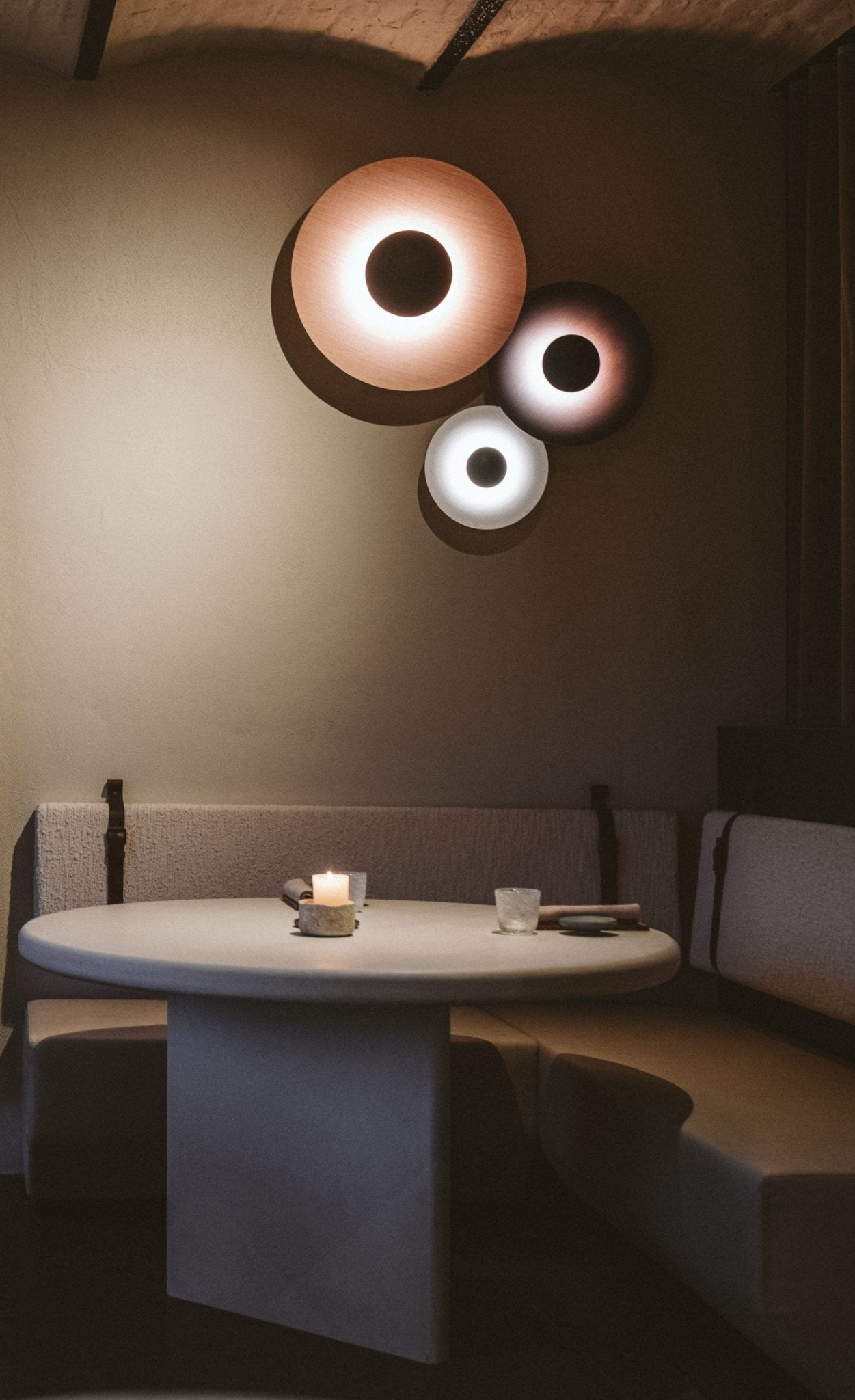 Ginger Modern Minimalist Round Wall Lamp - Letslighting