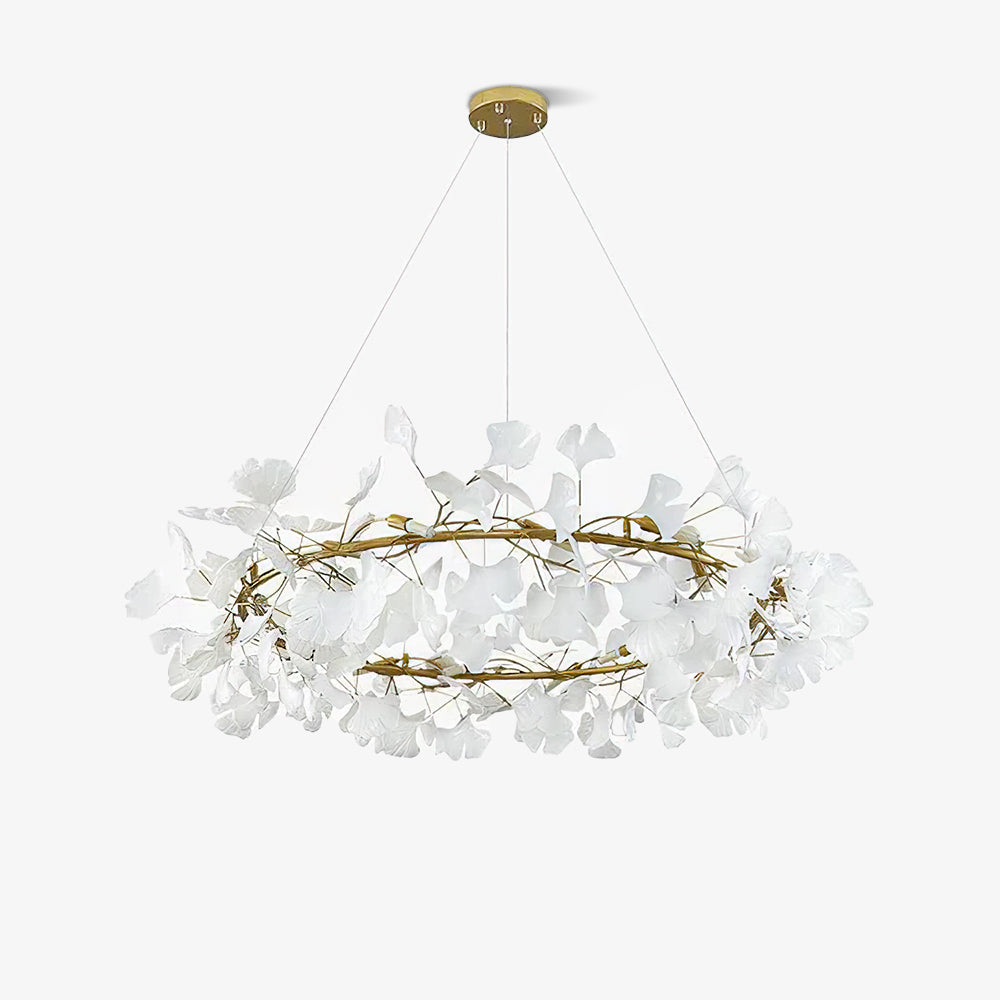 Olivia EarthenGlo Modern Kitchen Art Deco Chandelier Metal Ceramic