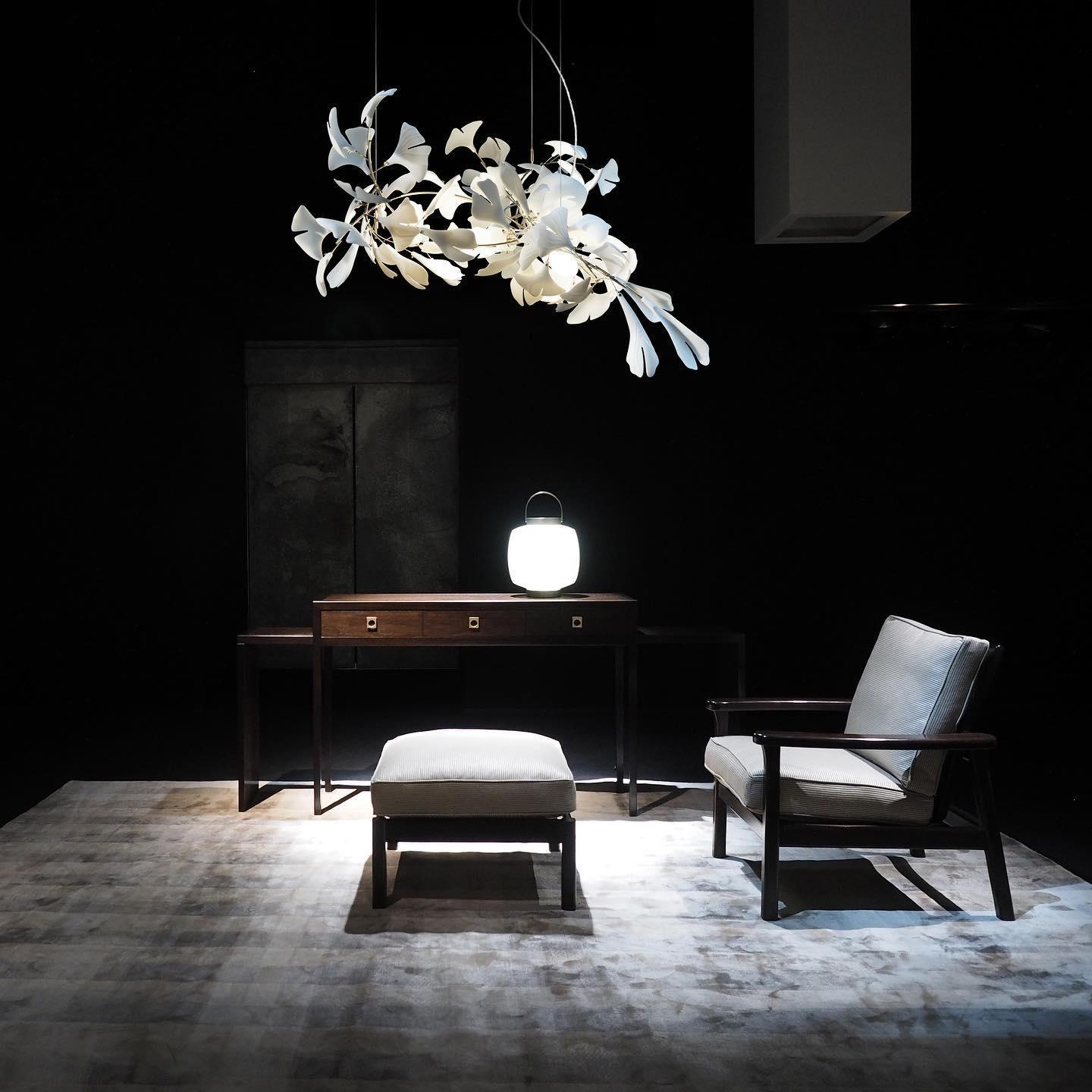 Gingko Chandelier A Style Leaf Branch Shape Modern Dining Room - Letslighting