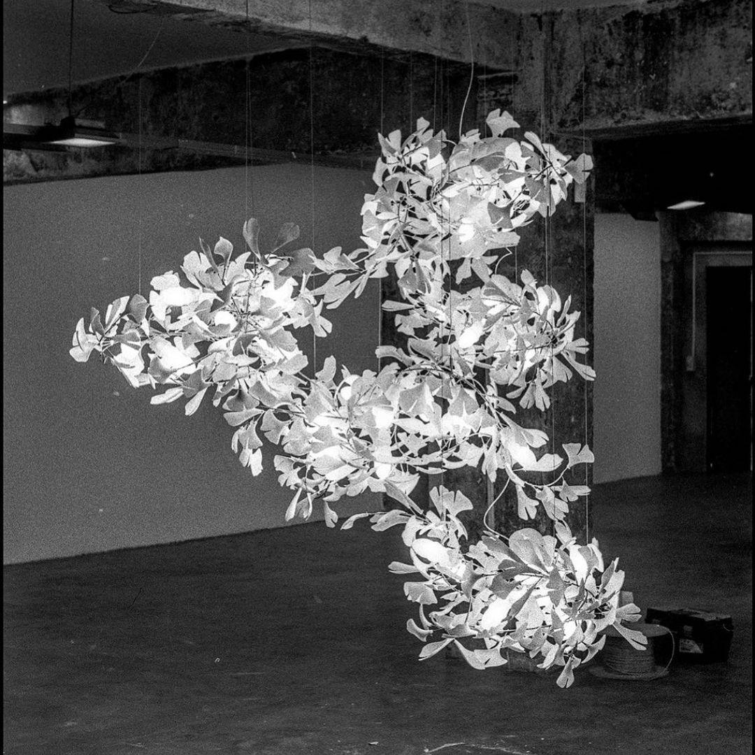 Gingko Chandelier F Style Nature-Inspired Elegance - Letslighting