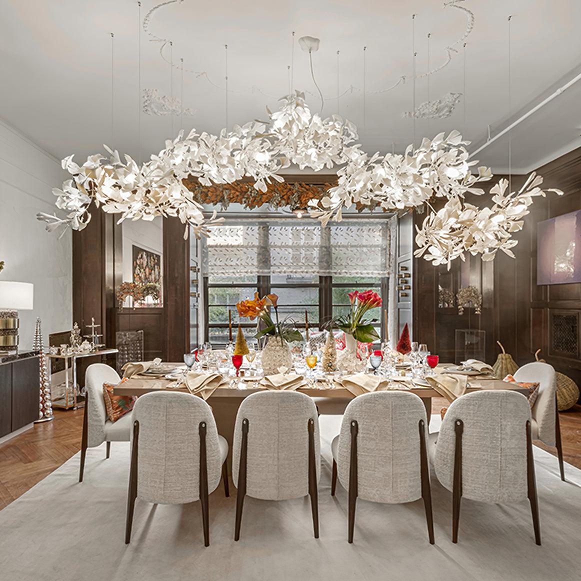 Elysia Floral Canopy Chandelier - Letslighting